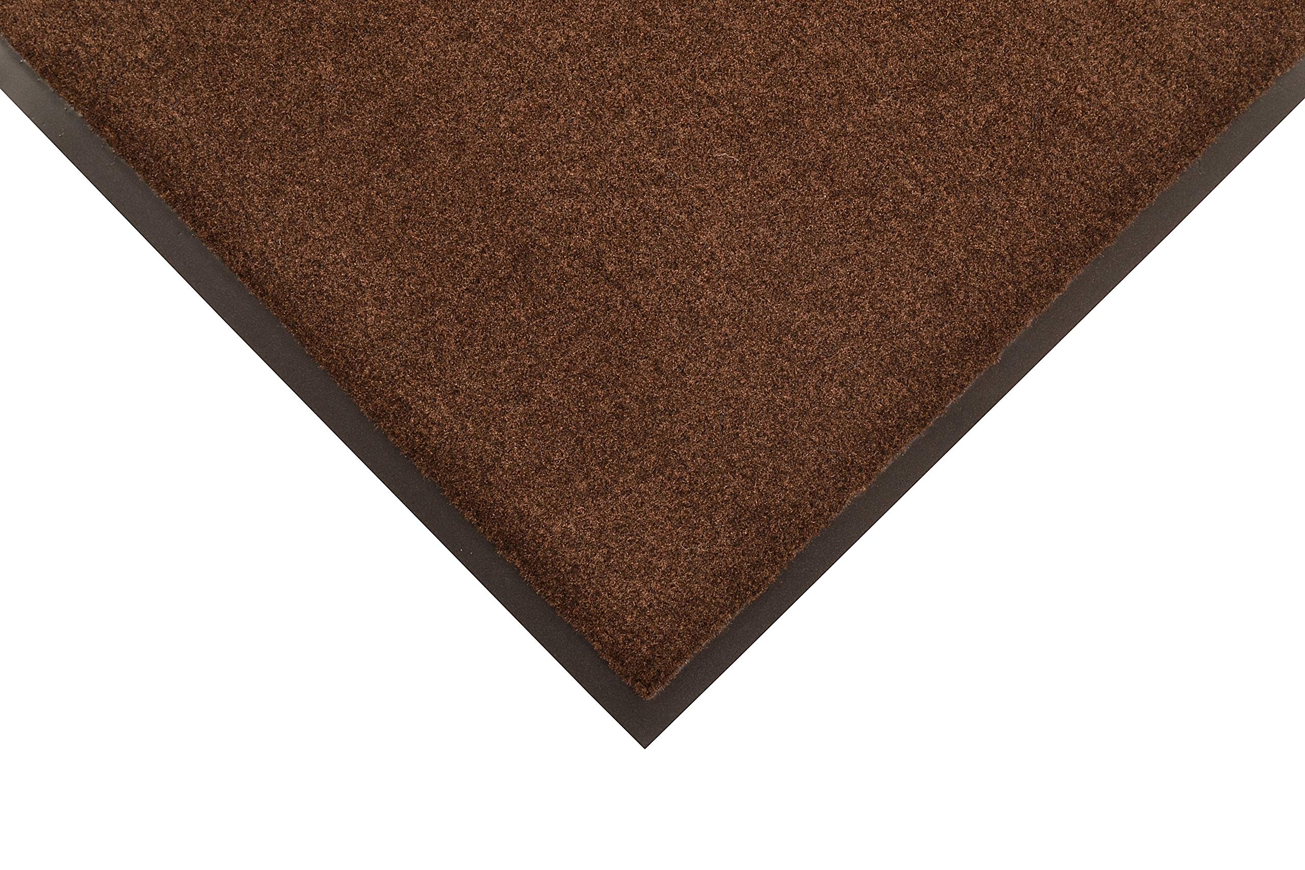 NoTrax T37 Fiber Atlantic Olefin Entrance Carpet Mat - Heavy Duty Waterproof Floor Mat for Wet & Dry Areas, 4' x 10' x 3/8