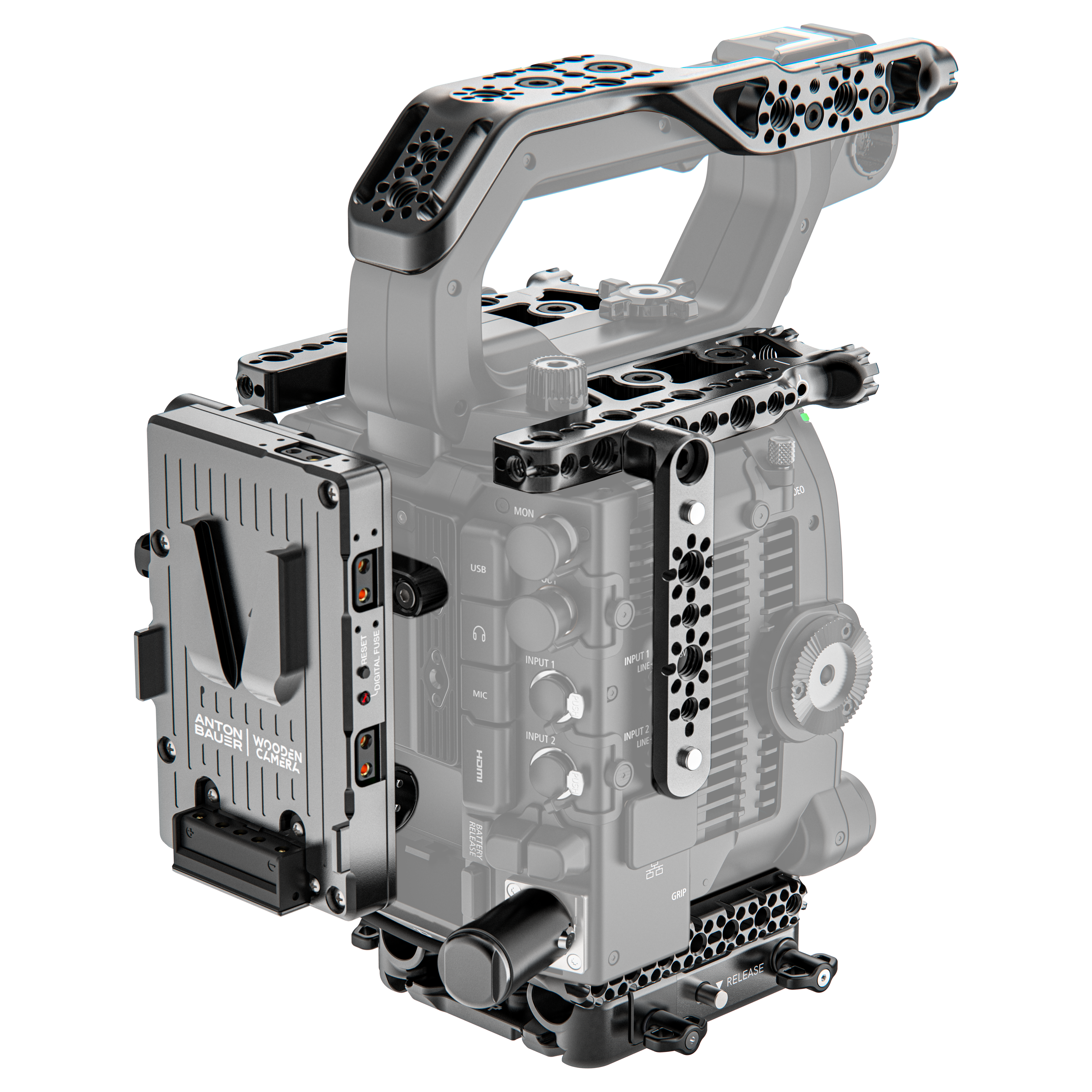 Canon EOS C400 Core Accessory System - Professional Camera Rig, Mount & Stabilizer for Filmmaking & Cinematic Shots | Perfect for Vlogging, Documentary & Studio Production