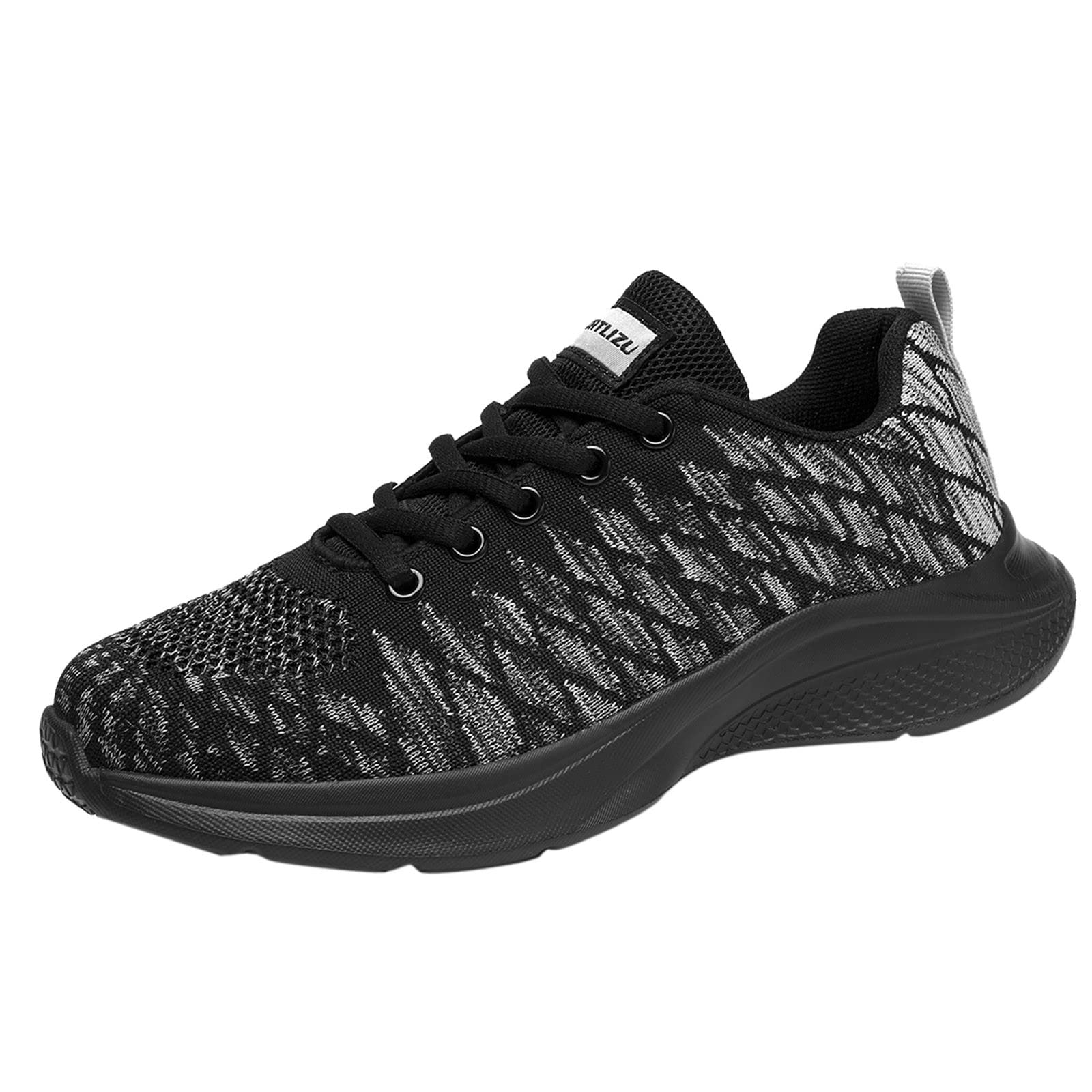 Breathable Mesh Women's Sneakers - Lightweight Summer Fashion Shoes with Flat Sole for Walking & Running (Grey, Size 7) | Perfect for Casual Wear, Gym & Outdoor Activities