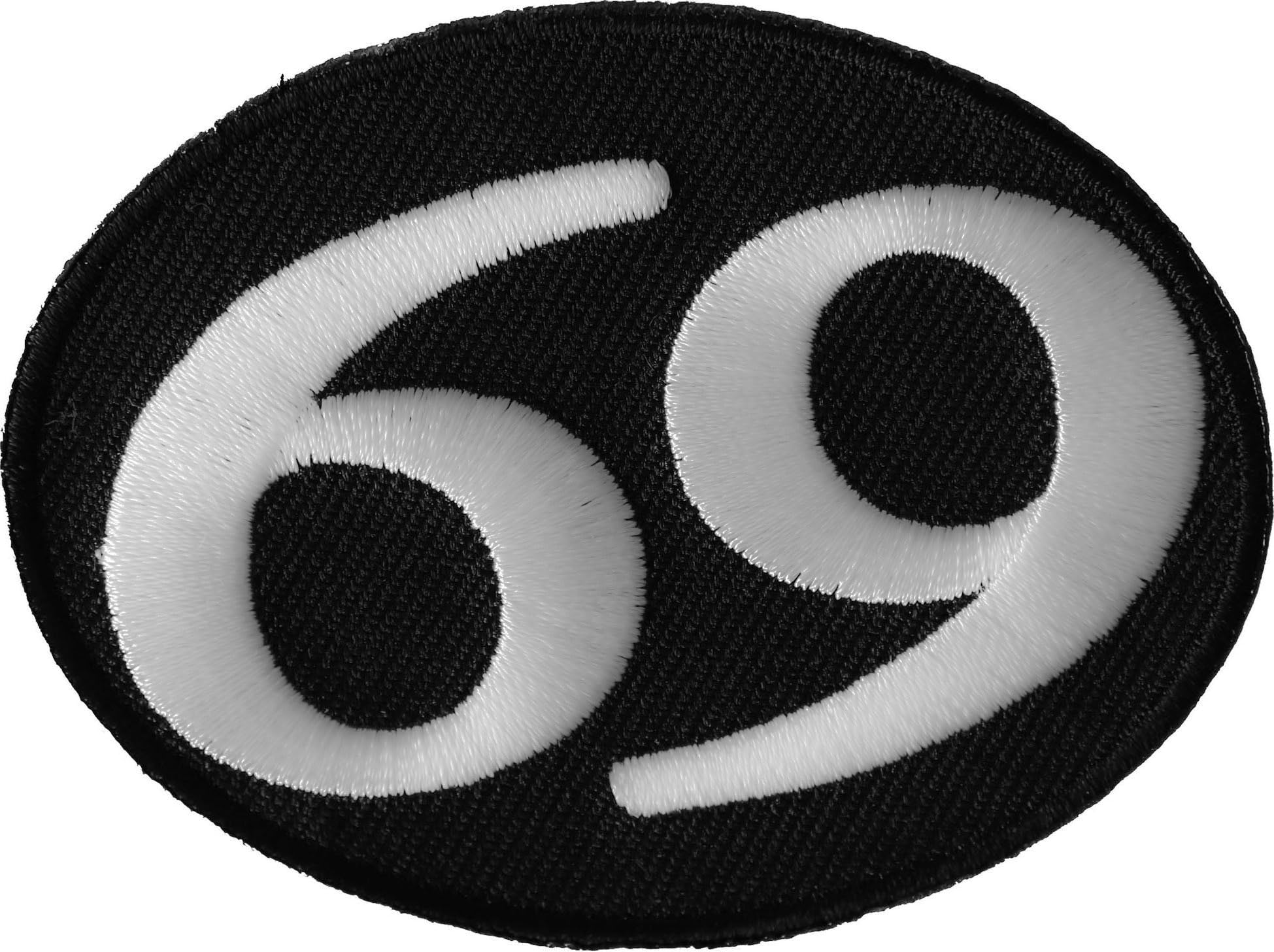 69 Iron On Patch - Embroidered Custom Patch for Jackets, Hats, Bags & DIY Crafts - Durable Sew-On or Heat Transfer Applique for Clothing & Accessories