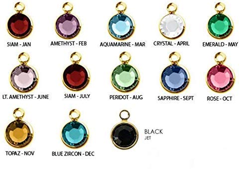 Black Enameled Lightning Bolt Birthstone Earrings - Gold Tone Storm Jewelry - Personalized Weather-Themed Gift for Women - Perfect for Birthday, Anniversary & Everyday Wear