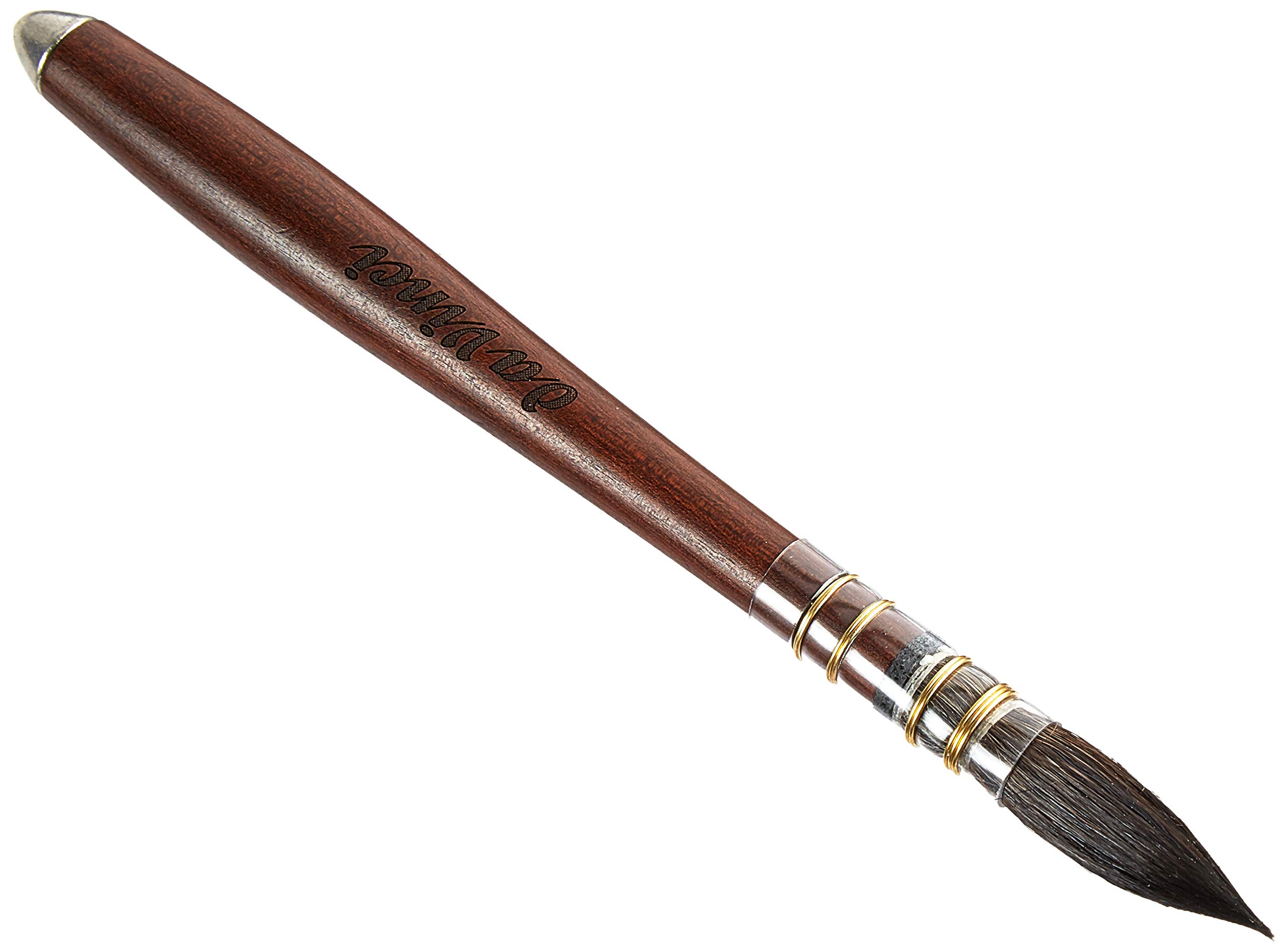 Da Vinci Watercolor Silverpoint Brush Size 3 Black - Premium Artist Brush for Watercolor Painting, Calligraphy & Fine Art Details