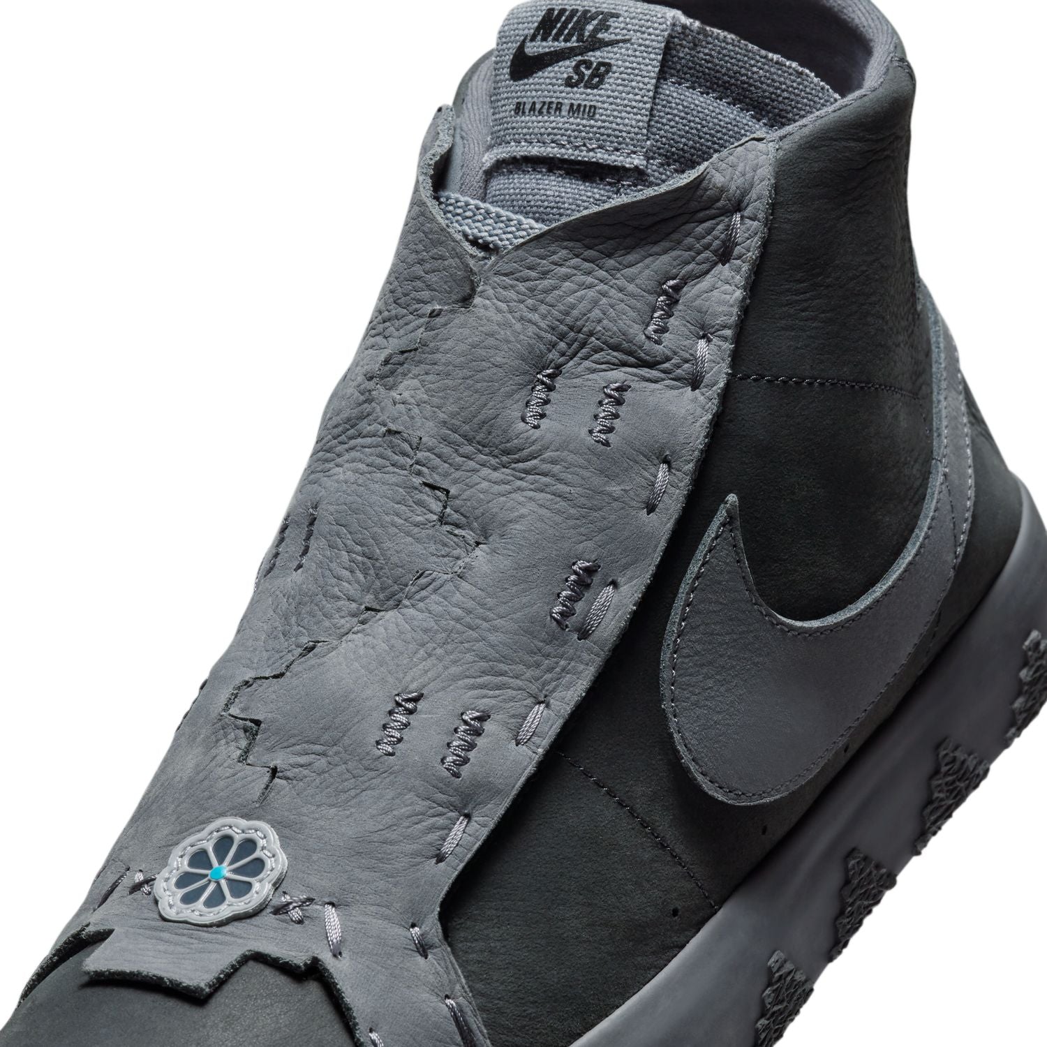 Di’orr Greenwood Zoom Blazer Mid QS 'Dark Smoke Grey' Basketball Shoes - Men's High-Top Sneakers for Court Performance & Street Style | Perfect for Indoor Games, Training, and Casual Urban Fashion