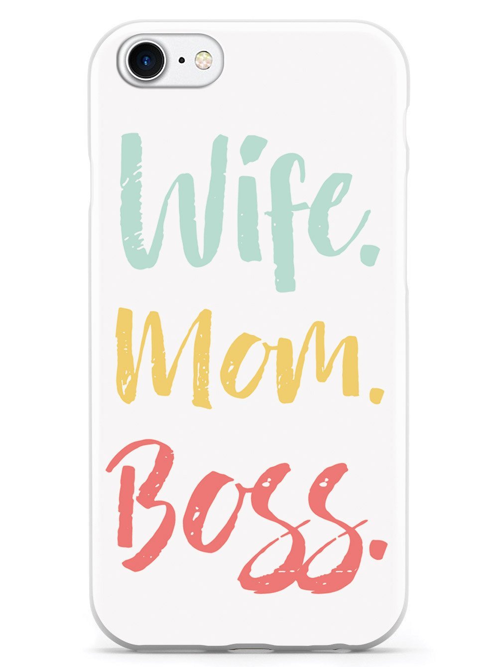Inspired Cases - iPhone SE Case Compatible with Apple iPhone SE - 3D Textured Protective Phone Cover - Slim Shockproof Design for Women - Perfect Gift for Wife, Mom, Boss - Ideal for Work, Travel & Everyday Use