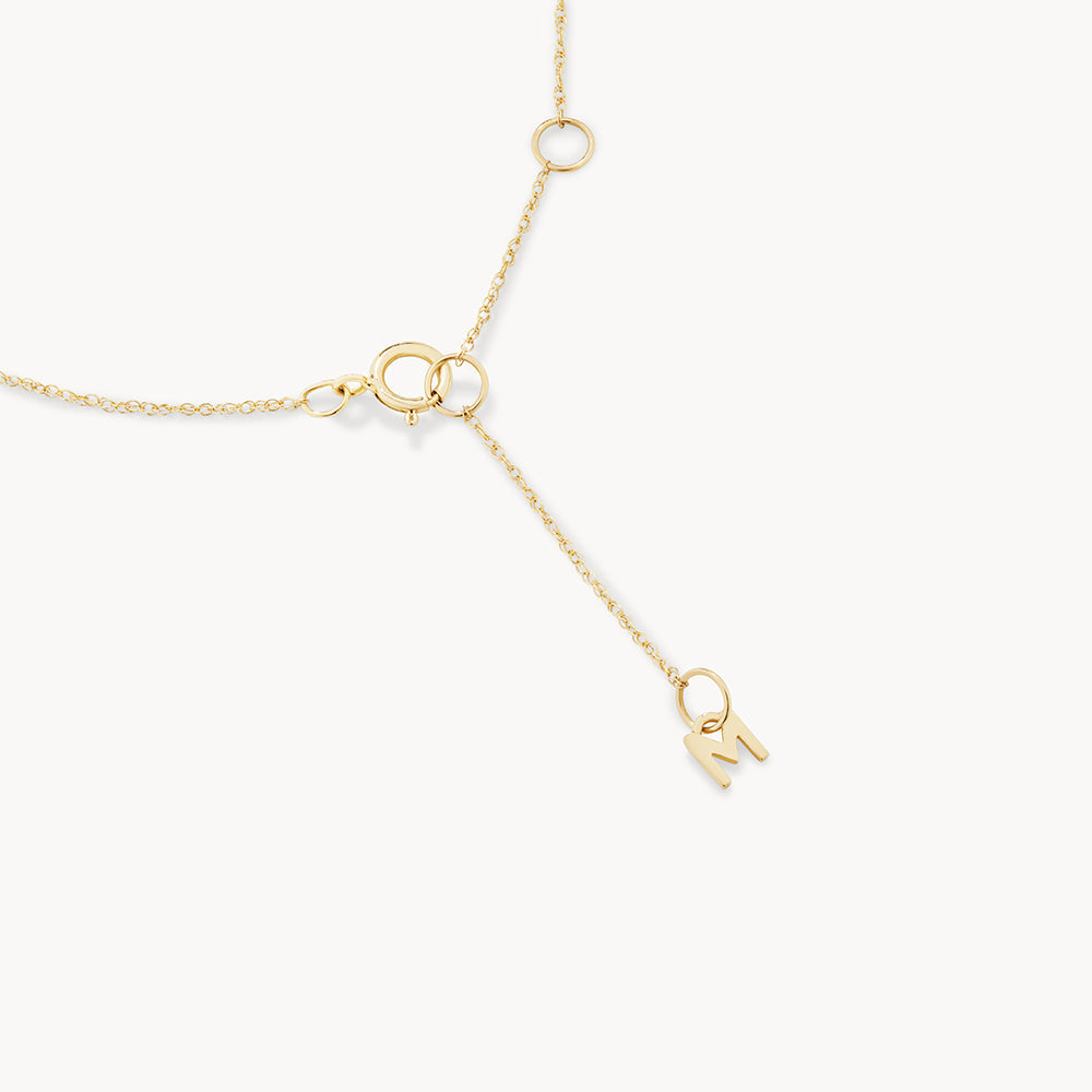 0.20ct Lab Grown Diamond Round Pendant Necklace in 10k Gold - Perfect for Weddings, Anniversaries & Everyday Elegance