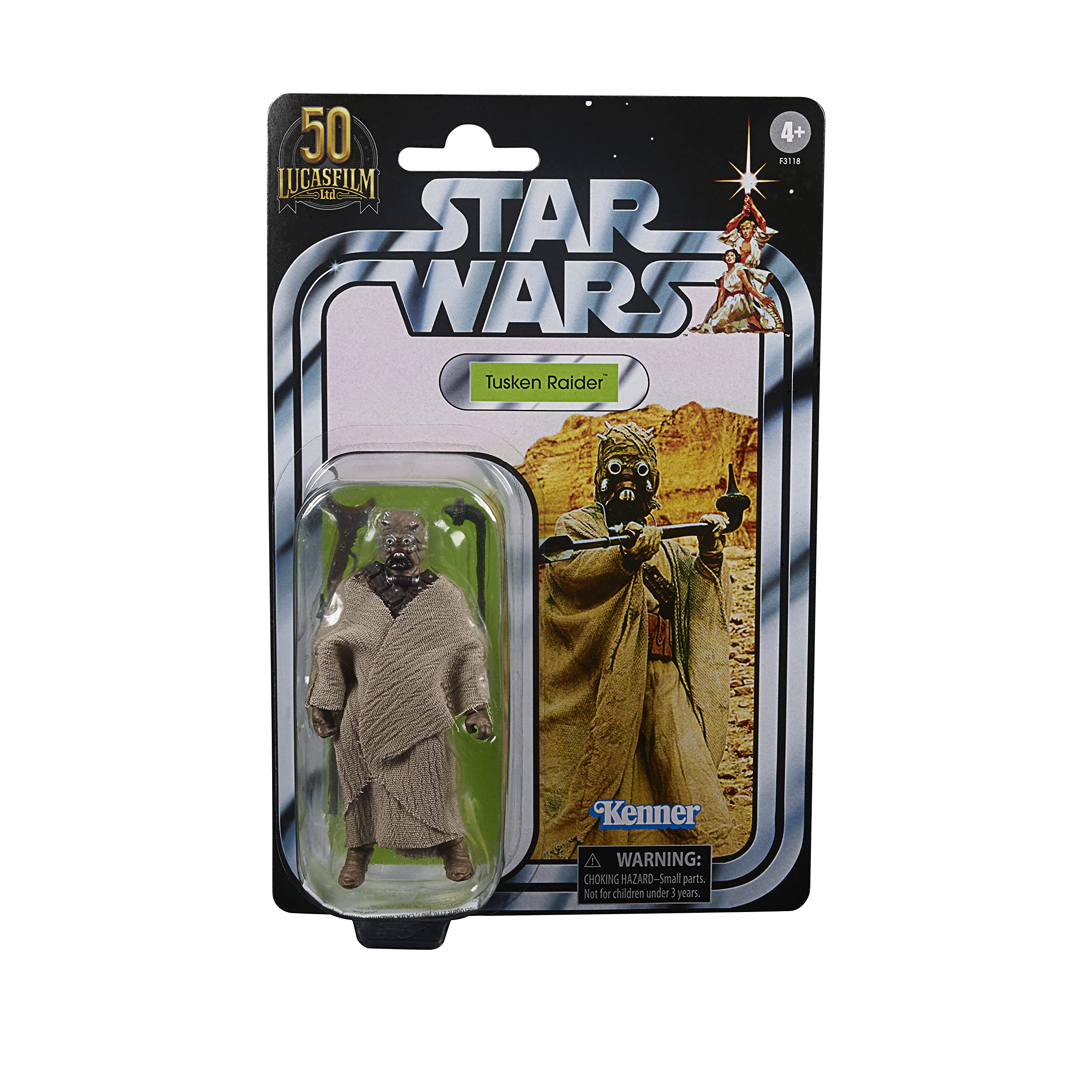 Star Wars The Vintage Collection Tusken Raider (VC199) 3.75-Inch Action Figure - Premium Collectible Toy for Display & Play - Perfect for Fans, Collectors & Gift Giving