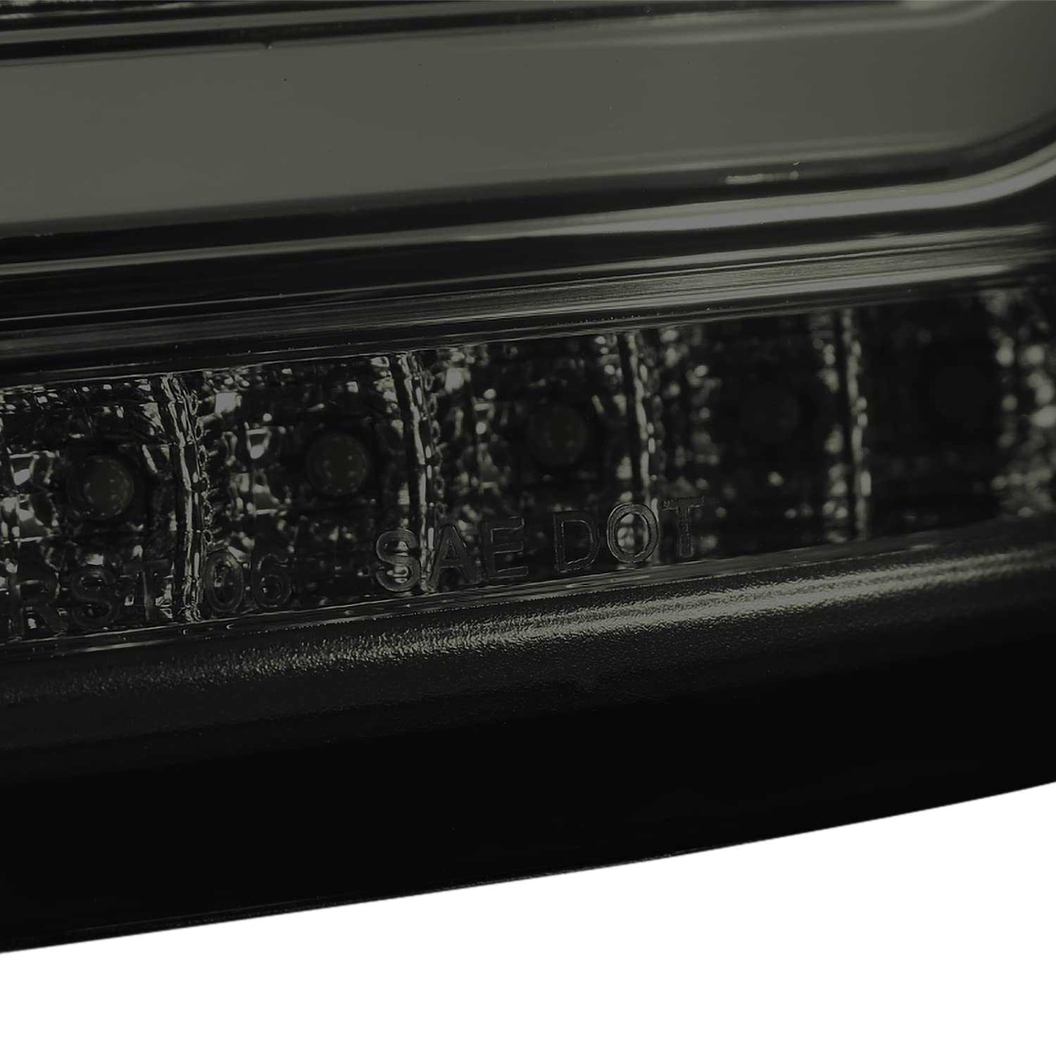 Spec-D Tuning Smoke LED Tail Lights for 2006-2011 Mercedes-Benz W164 ML-Class - Left & Right Pair Assembly - Enhanced Night Visibility & Style Upgrade for SUV