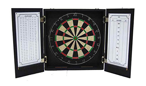 Michael Godard 19th Hole Dart Cabinet - Premium Dartboard Cabinet for Game Rooms & Man Caves - Perfect for Bars, Basements & Entertainment Spaces