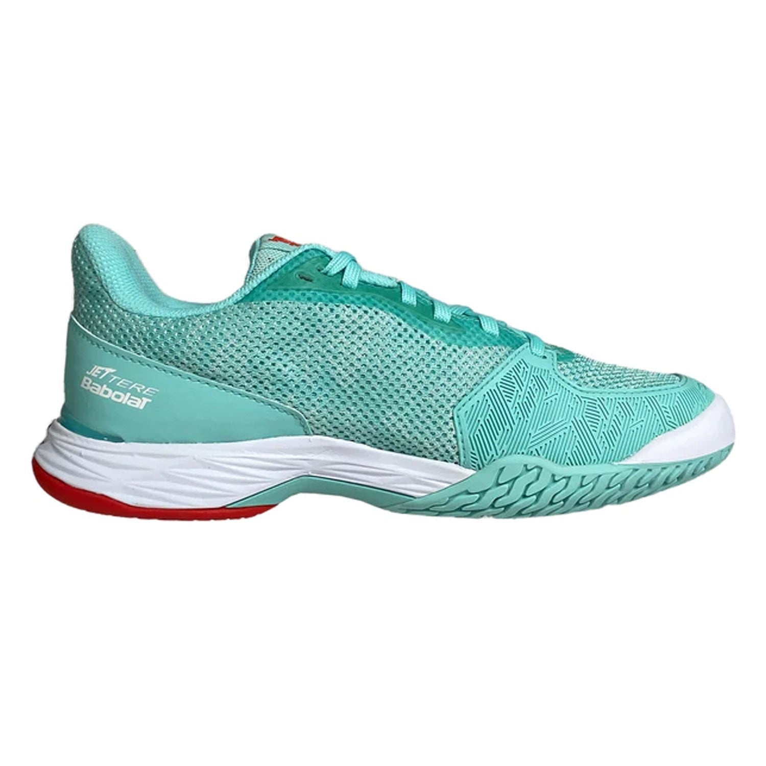 Babolat Jet Tere AC Women's Tennis Shoes - Lightweight Performance Court Shoes for Women in Yucca/White | Perfect for Competitive Matches & Training Sessions