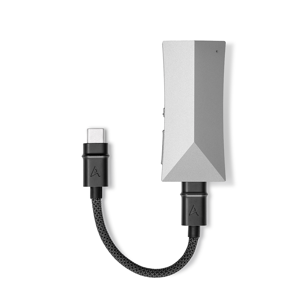 Astell & Kern AK HC4 Portable USB DAC/Headphone Amplifier - High-Resolution Audio for iPhone, Android & PC - Perfect for Music Lovers, Audiophiles & Travel