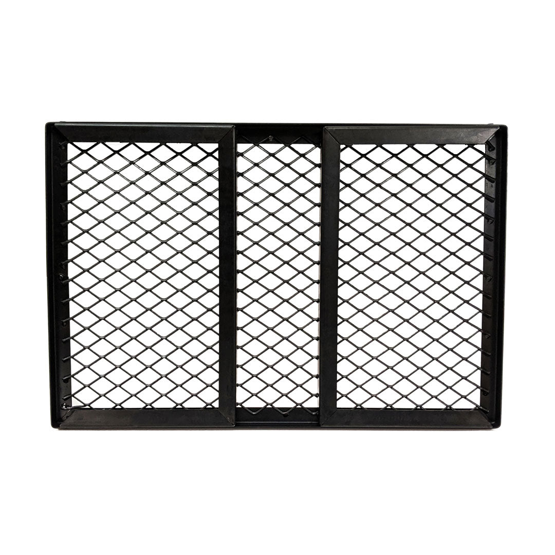 Coghlans Heavy Duty Camp Fire Grill - Portable Outdoor Cooking Grill for Camping, Backyard, Picnics & BBQ - Durable Stainless Steel Design