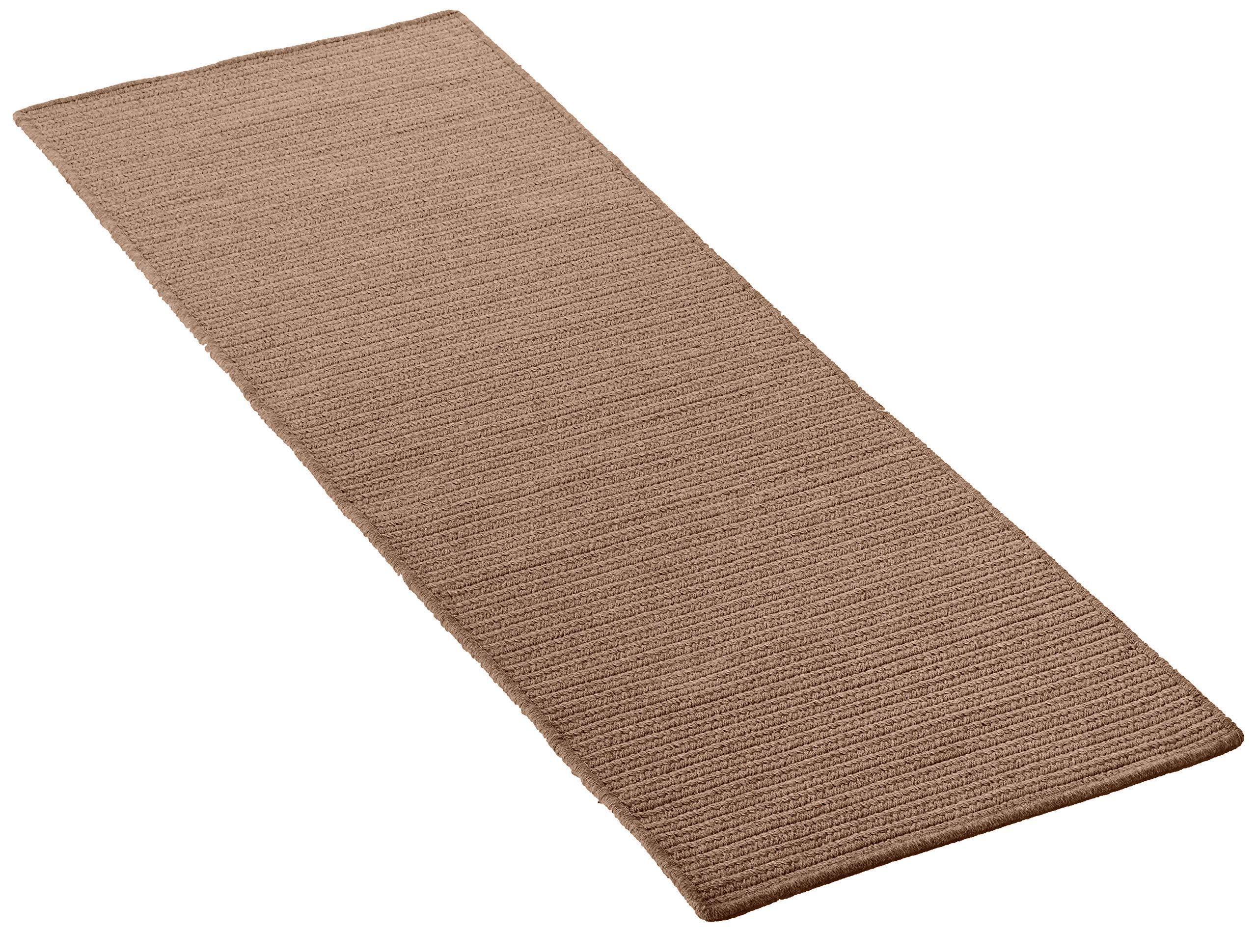 Colonial Mills Westminster Area Rug 2x9 Bark - Premium Handwoven Jute Runner Rug for Hallway, Entryway & High Traffic Areas