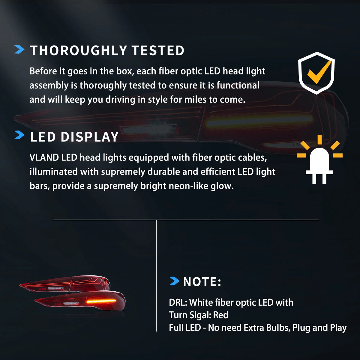 LED Laser Tail Lights Assembly for 2020+ BMW 4 Series G22 G23 G26 G82 G83 - High-Performance Aftermarket Replacement - Enhance Night Visibility & Style for Coupe Convertible Gran Coupe M4 Models