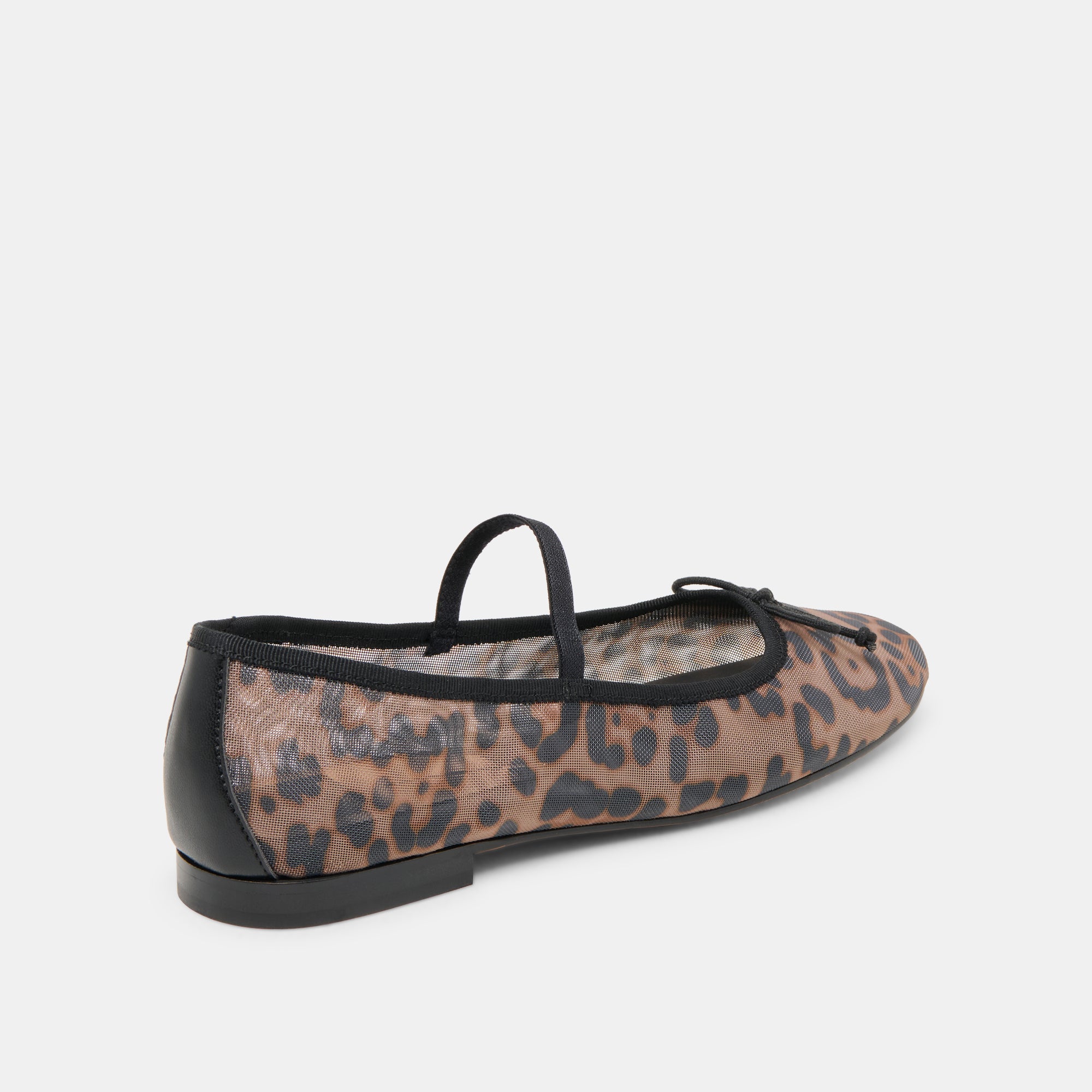 Cadel Women's Ballet Flats - Leopard Print Mesh Slip-On Shoes for Comfort & Style | Perfect for Work, Casual Outfits & Dance