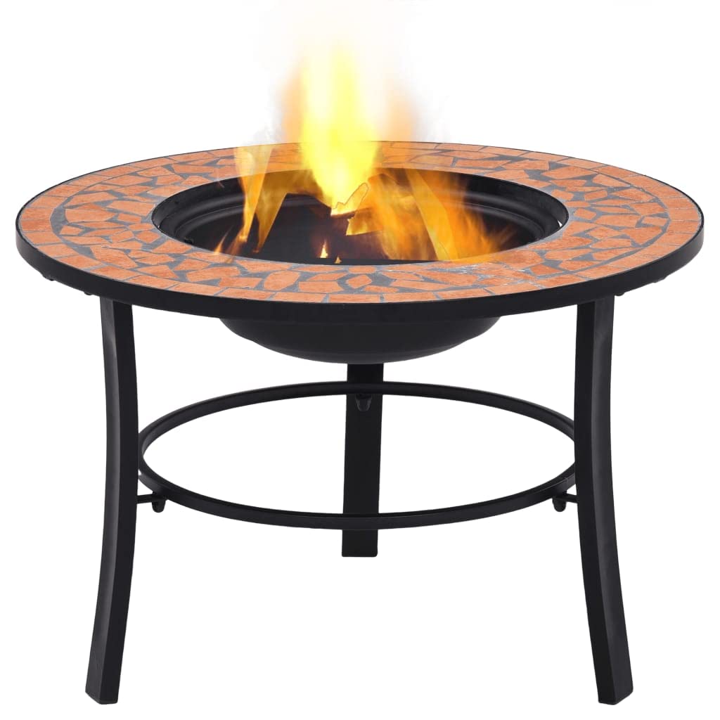 Outdoor Fire Pit with Tripod Stand - 26.8