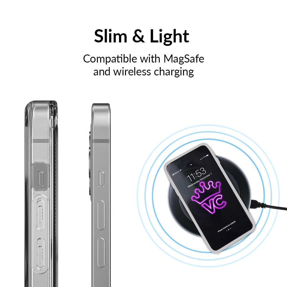 Flames Clear iPhone Case - Durable Protective Cover for iPhone 12/13/14/15 Pro Max - Slim Scratch-Resistant Shockproof Phone Case - Perfect for Daily Use, Travel & Outdoor Activities
