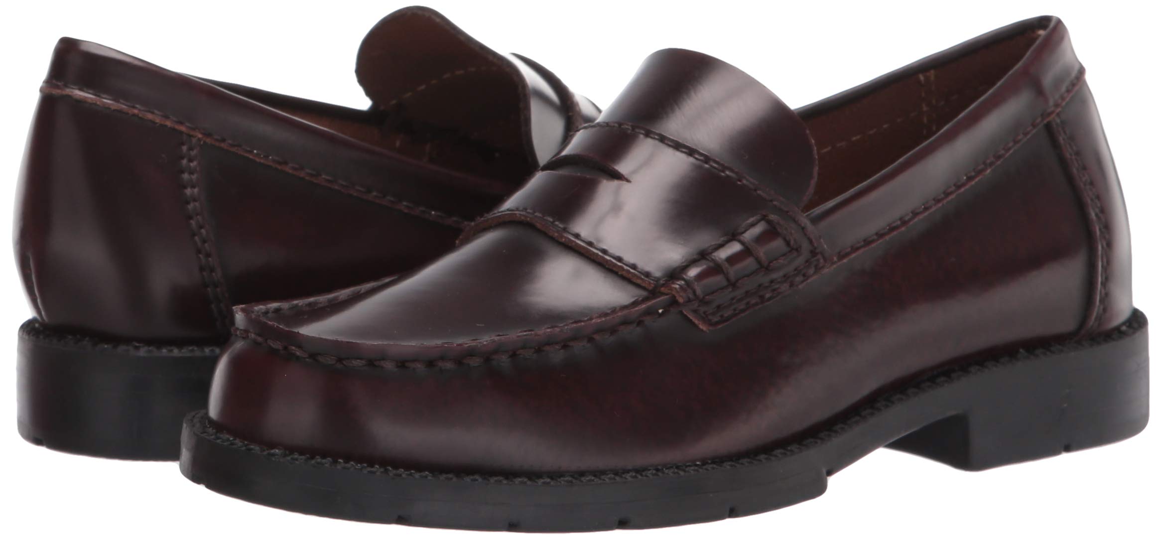 Academie Gear Josh Penny Loafer Shoes for Kids - Toddler, Little Kid & Big Kid Sizes | Comfortable School & Dress Shoes for Boys & Girls