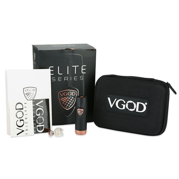 VGOD Elite Mech Mod - Premium Mechanical Vape Mod for Cloud Chasing & Sub-Ohm Vaping | Durable Stainless Steel Construction | Perfect for Advanced Vapers & Enthusiasts | Use at Home, Vape Shops or Cloud Competitions