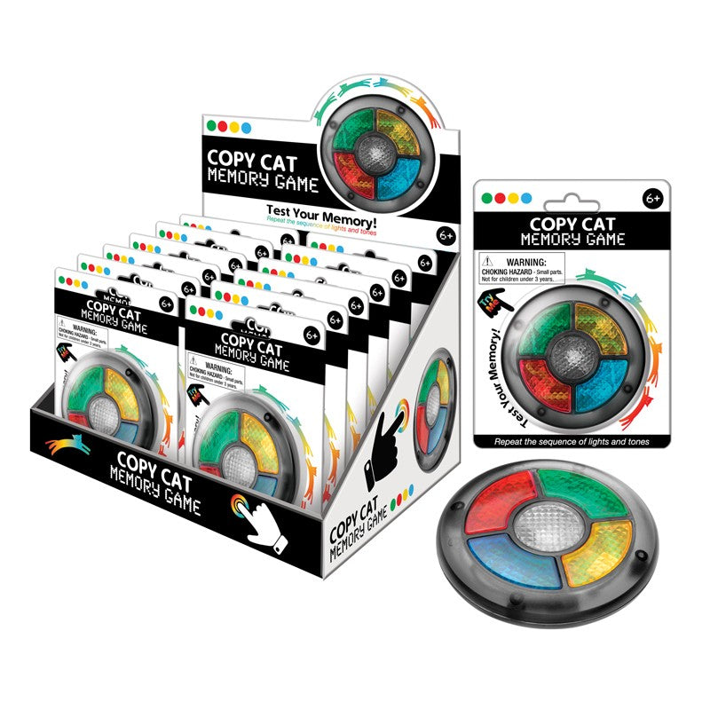 Copy Cat Memory Game - Fun Matching Card Game for Kids & Family - Perfect for Parties, Travel & Learning Activities