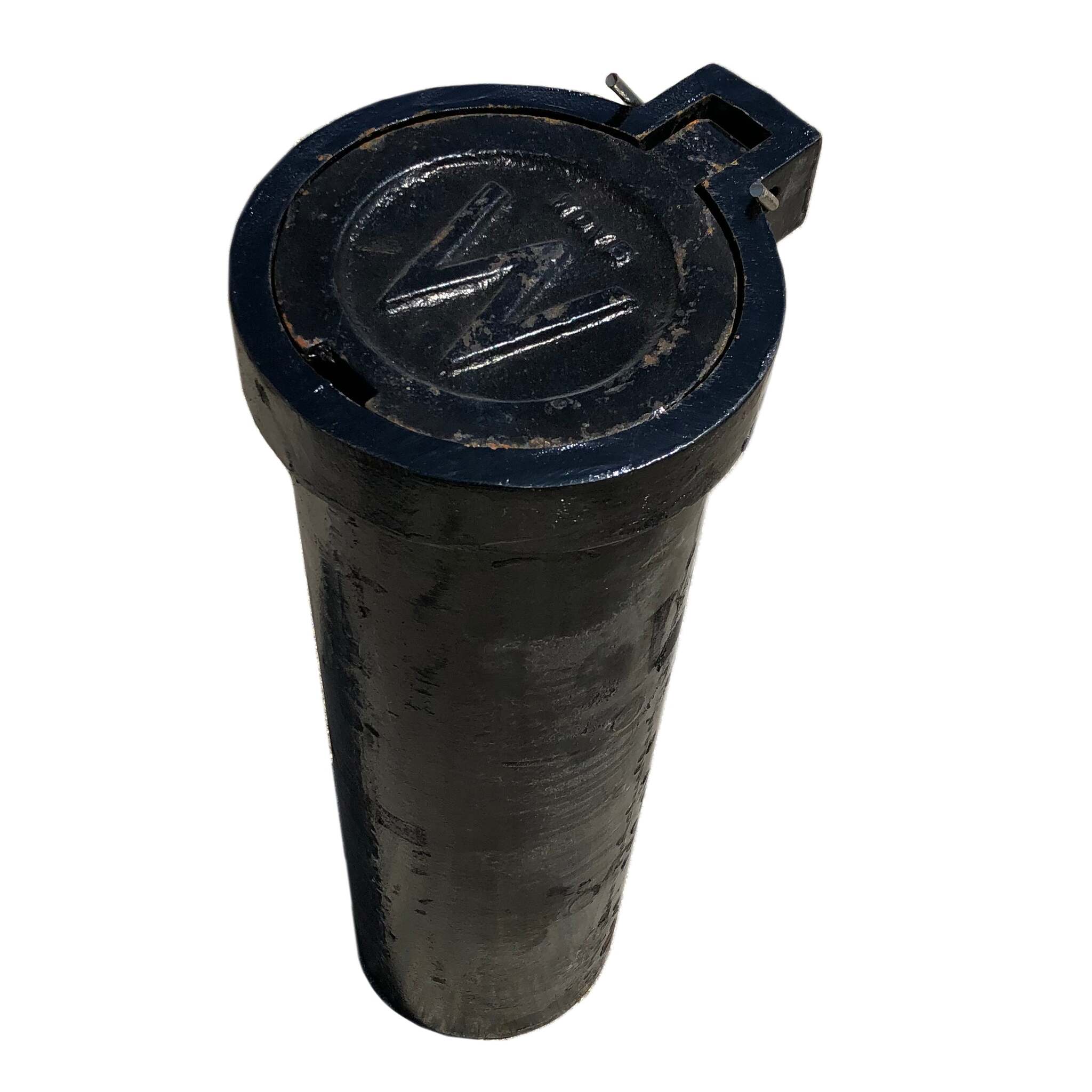 Cast Iron WD82 Country Style Valve Box Upper - 24 Inch Length for Water & Irrigation System Access