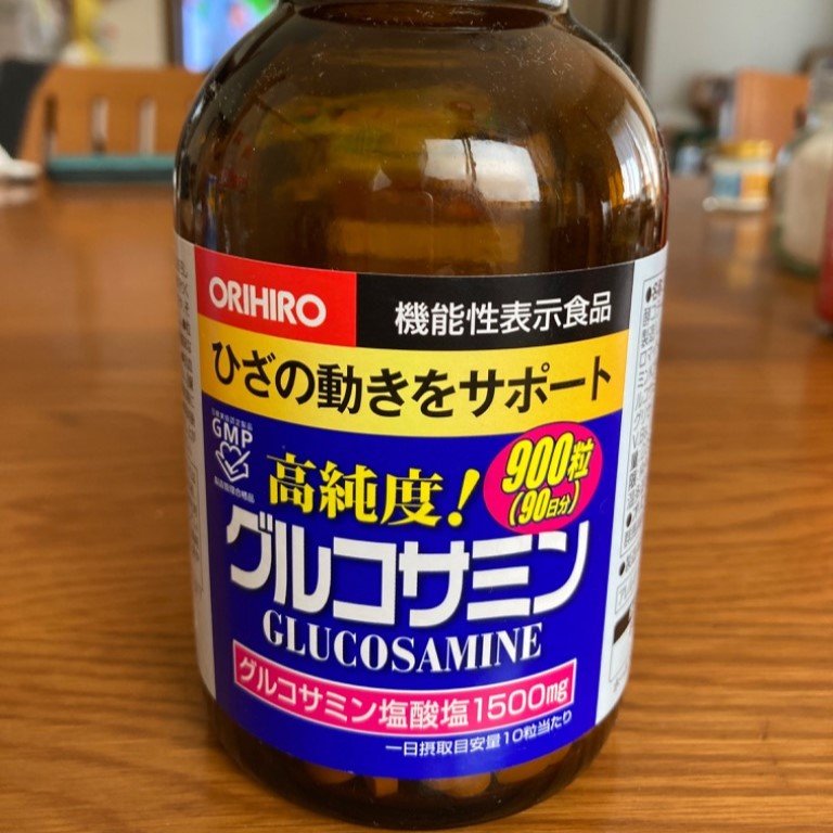 Orihiro Glucosamine 1500mg - 900 Tablets Japanese Joint Health Supplement for Pain Relief & Mobility Support - Ideal for Athletes & Seniors