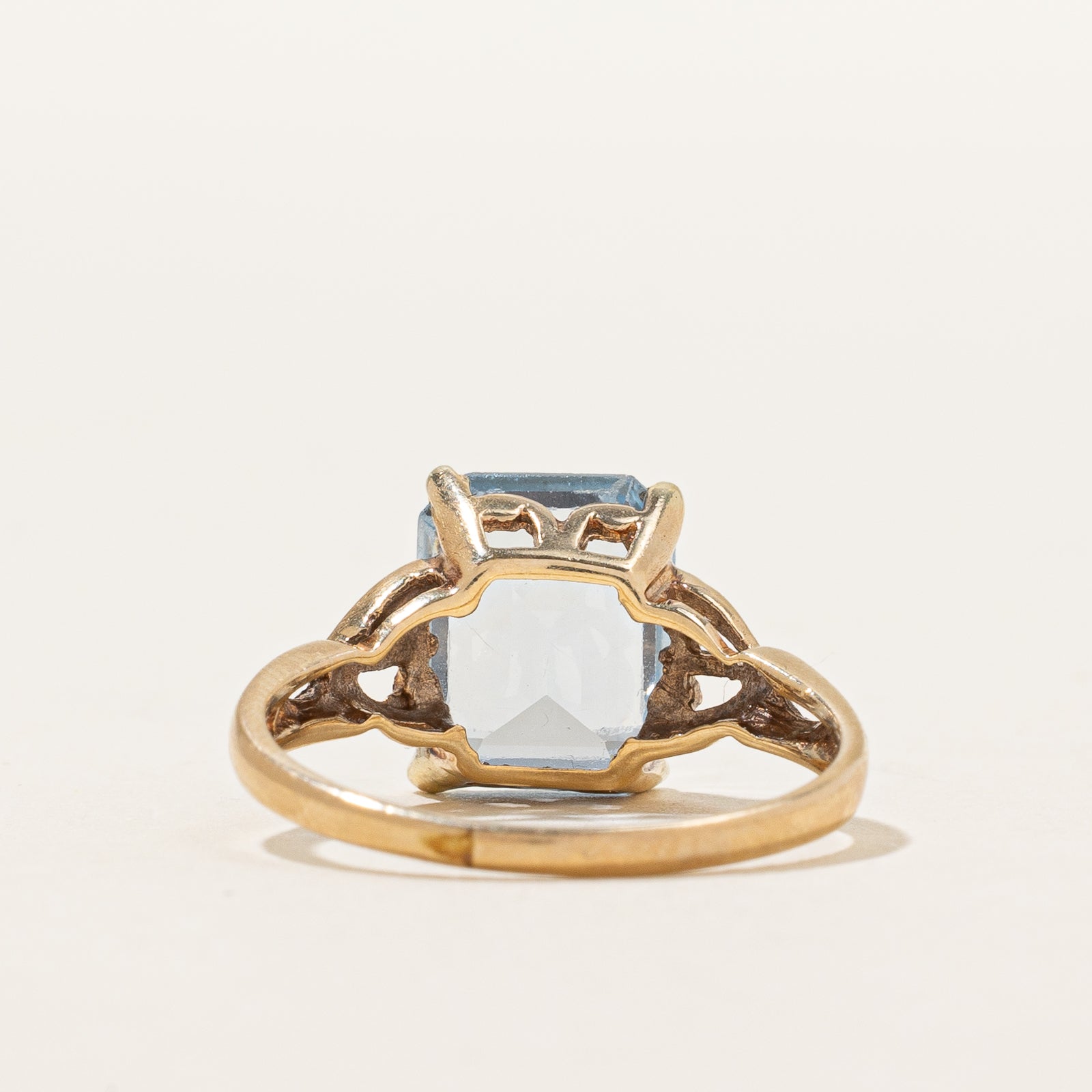 4.00ct Synthetic Spinel Cocktail Ring - Size 5.5 - Elegant Evening Wear & Special Occasion Jewelry for Women