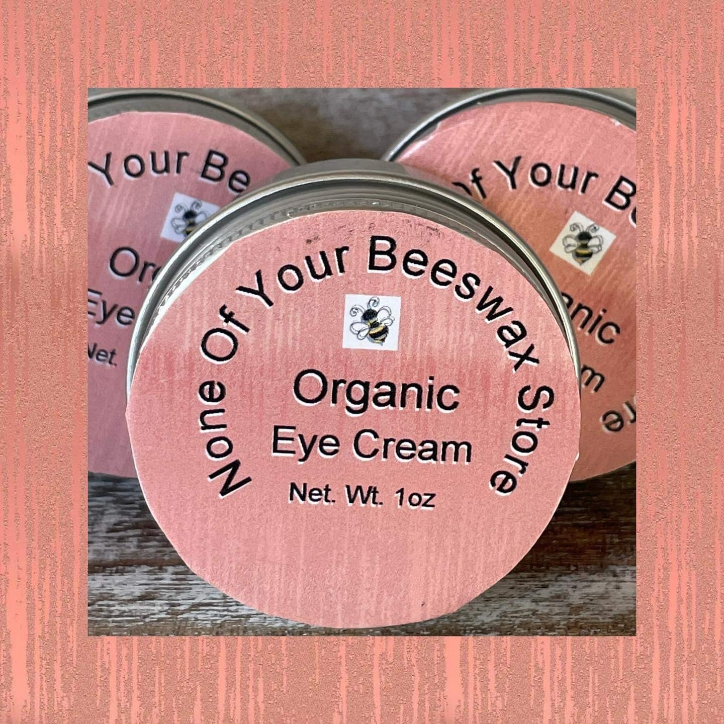 Organic Under Eye Cream with Mango & Shea Butter - Dark Circle Treatment, Puffiness Reduction, Hydrating Eye Moisturizer with Caffeine - Perfect for Nighttime Skincare & Morning Routine