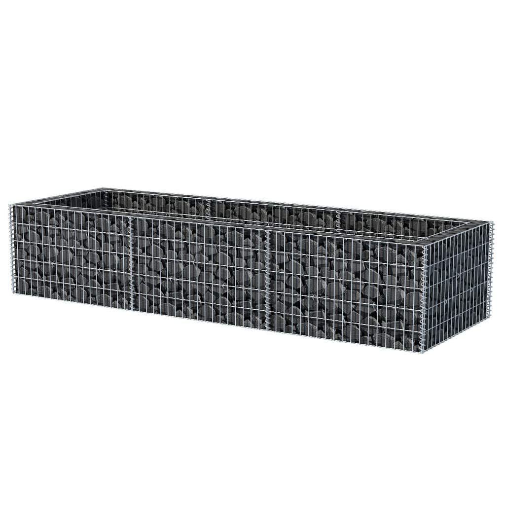 Galvanized Steel Gabion Raised Garden Bed - 106.3
