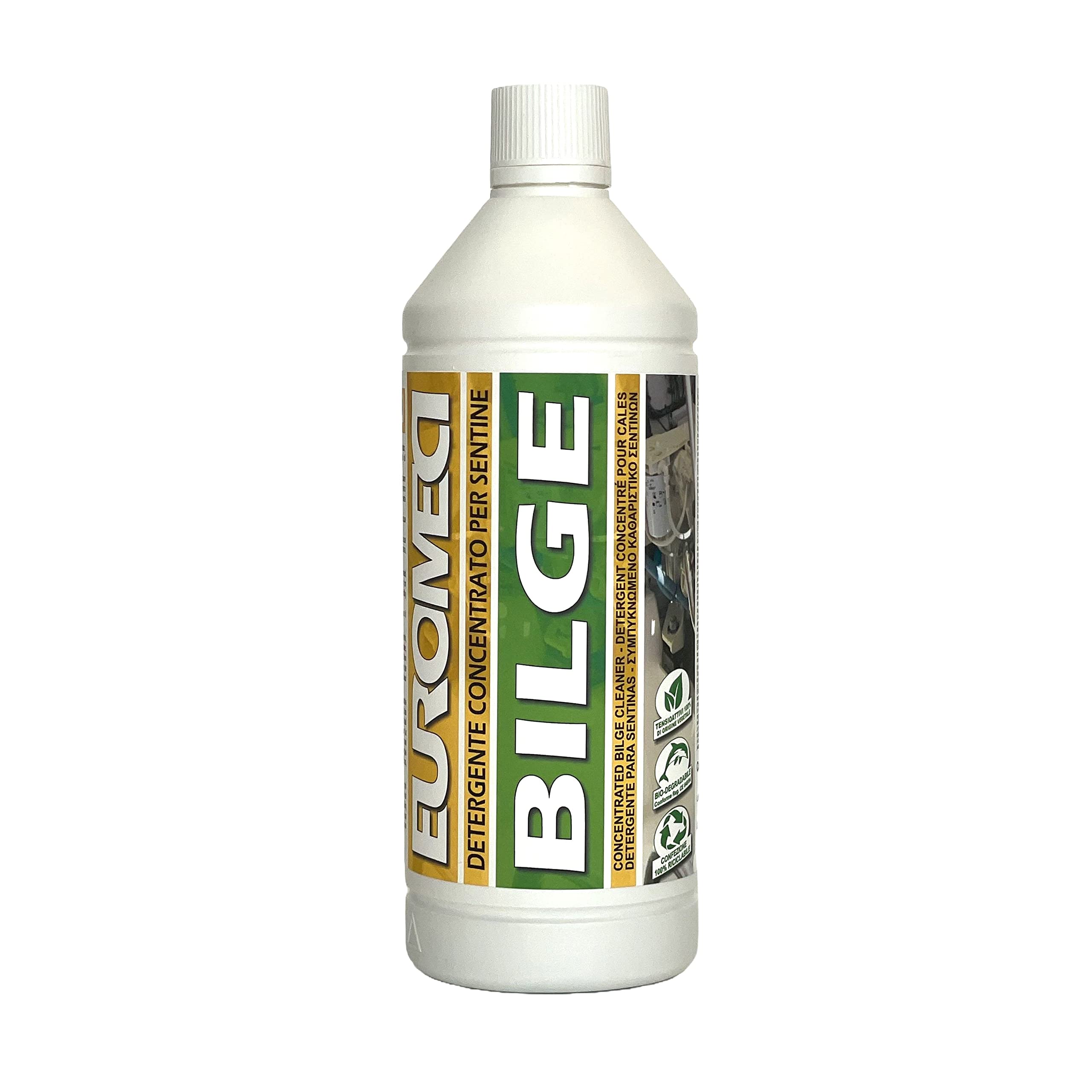 Bilge Sentine Concentrate Cleaner 1000ml - Powerful Marine Bilge Degreaser for Boats & Yachts - Removes Oil, Grease & Odors - Ideal for Marine Maintenance & Engine Room Cleaning