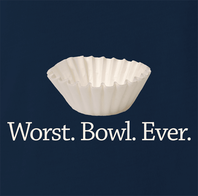Worst Bowl Ever - Durable and Stylish Kitchen Bowl for Mixing, Serving, and Food Prep - Perfect for Home Cooking and Entertaining