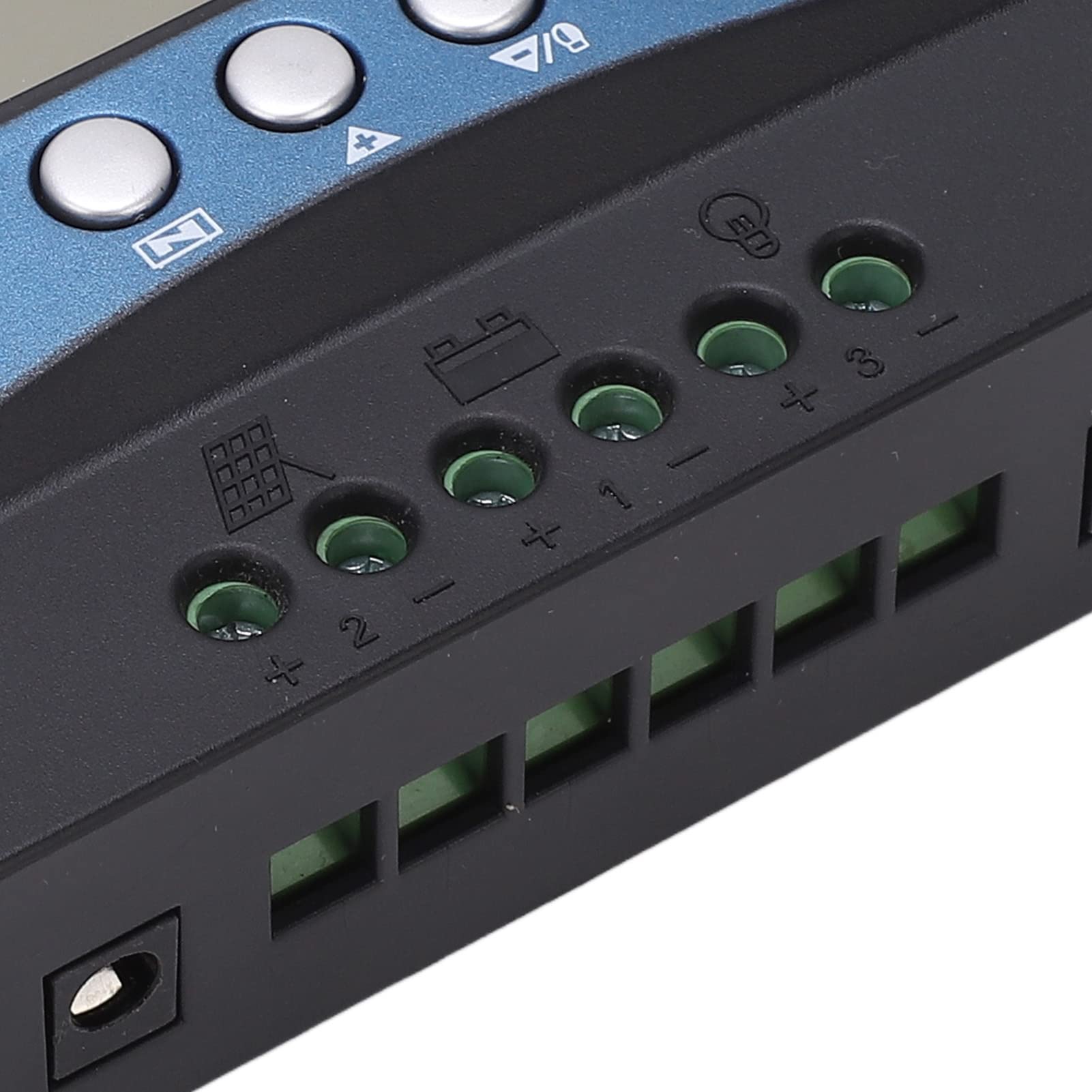 100A Solar Charge Controller 12V/24V with Multi-Protection for Home Solar Panel System - Perfect for RV, Boat, Off-Grid & Backup Power Applications