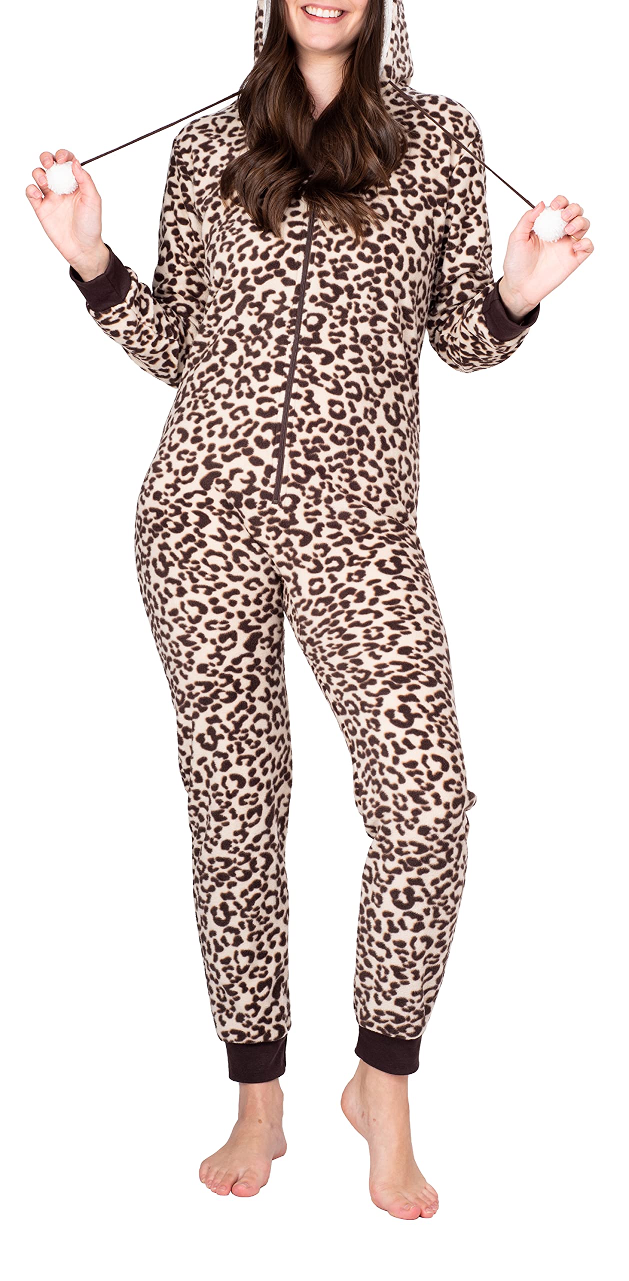 BLIS Women's Adult Onesie Pajamas - Soft Halloween Costume One-Piece Pajama Set for Women - Perfect for Halloween Parties, Cosplay, and Cozy Sleepwear