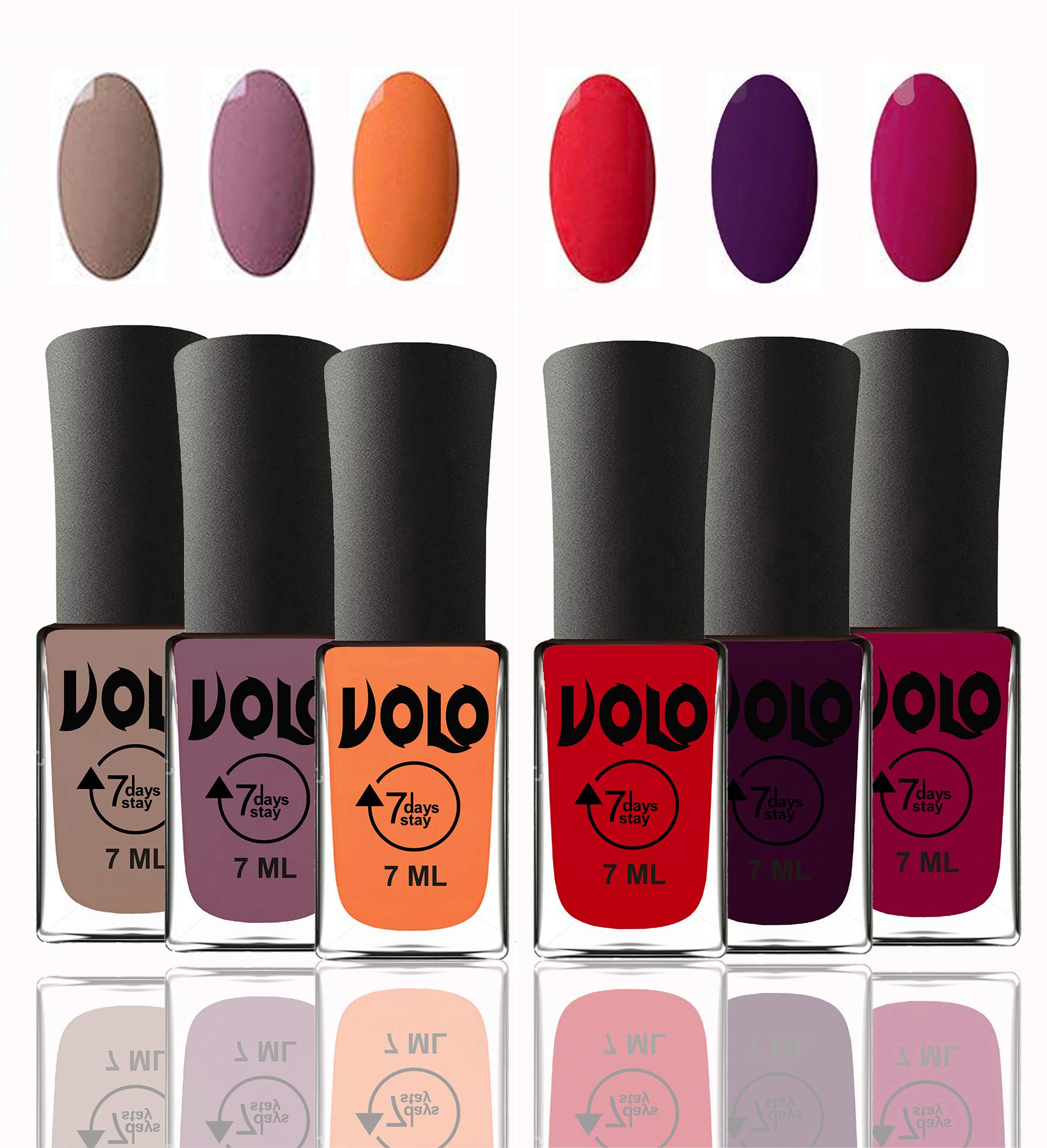 Volo 12-Piece Nail Polish Set - Long Lasting, Non-Toxic, Vibrant Colors for Manicures & Pedicures | Perfect for Home Salon, Parties, Gifts & Professional Use