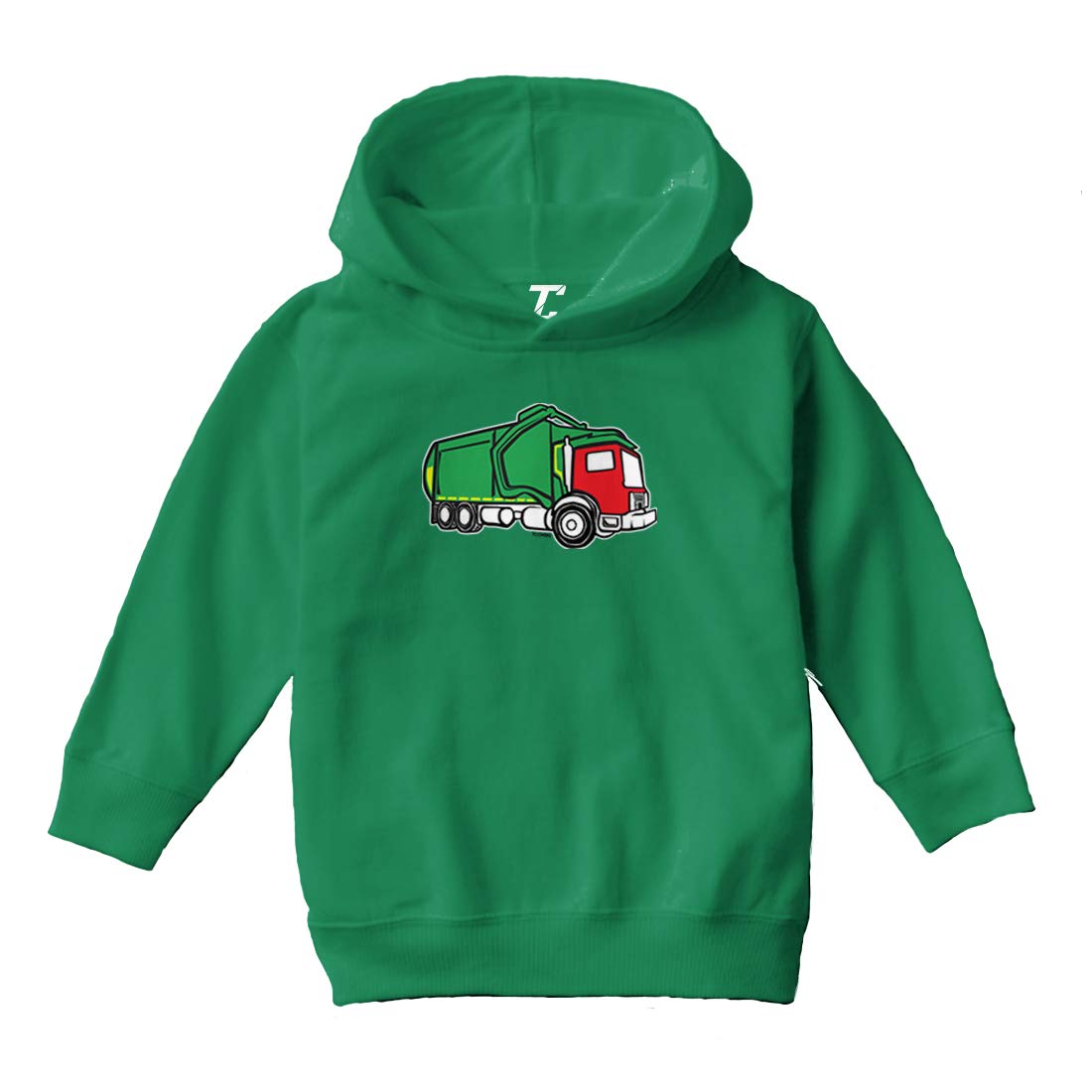 Kids Garbage Truck Fleece Hoodie - Fun & Cozy Toddler & Youth Pullover for Playtime & Outdoor Adventures