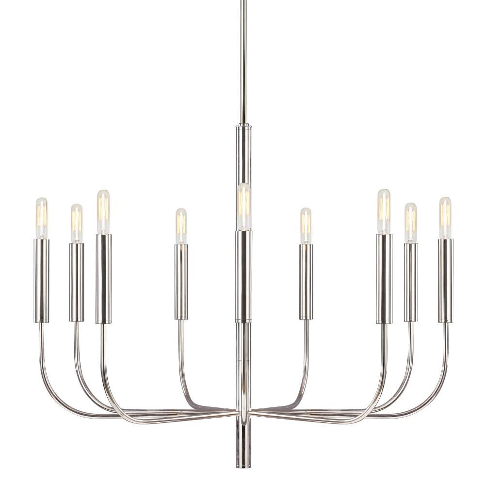 Grange Chandelier - Elegant Farmhouse Lighting Fixture for Dining Room, Living Room & Bedroom | Rustic Ceiling Light with Crystal Accents