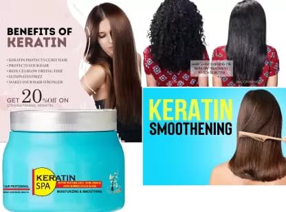Keratin Hair Spa Cream for Damaged Hair - Controls Hair Fall & Strengthens Hair for Women (200g) - Perfect for Daily Repair & Salon-Like Treatment at Home