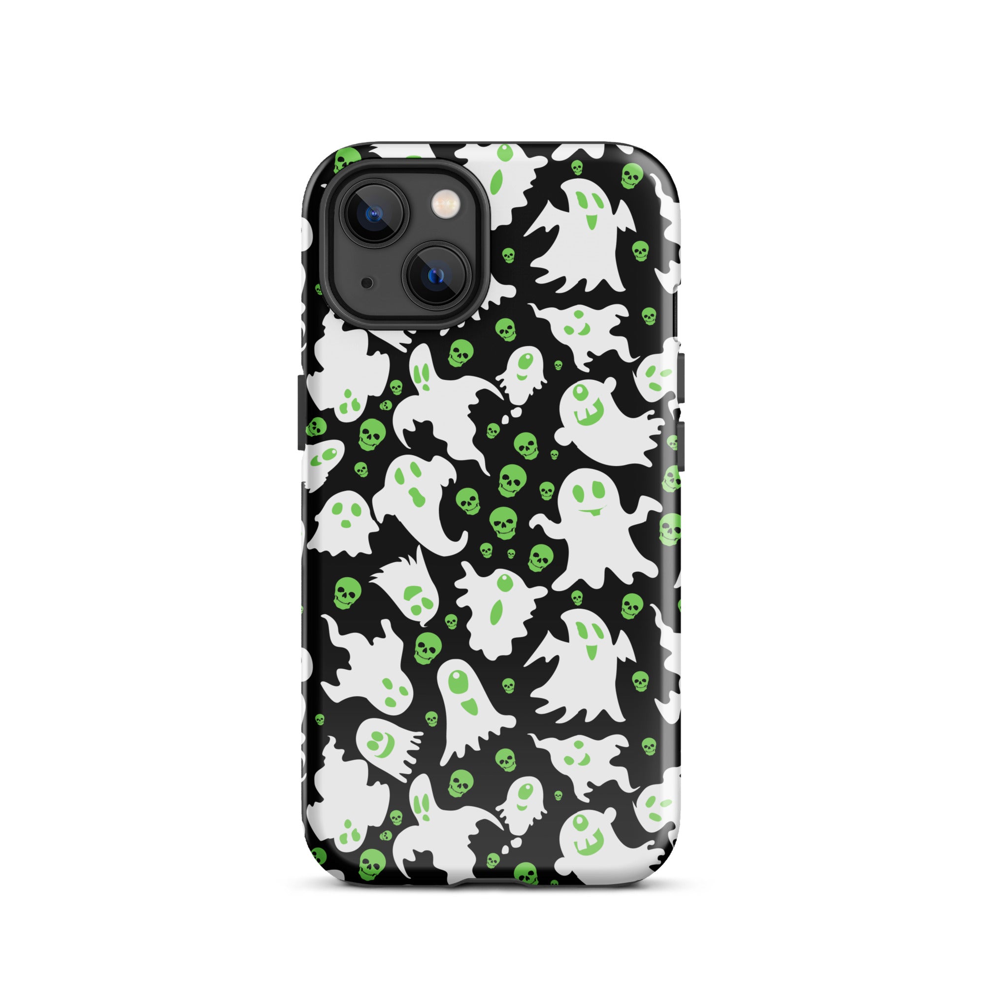 Premium Spooky Specter iPhone Case - Durable & Stylish Ghost Design for iPhone 14/13/12/11 Pro Max - Perfect for Halloween, Cosplay & Themed Parties