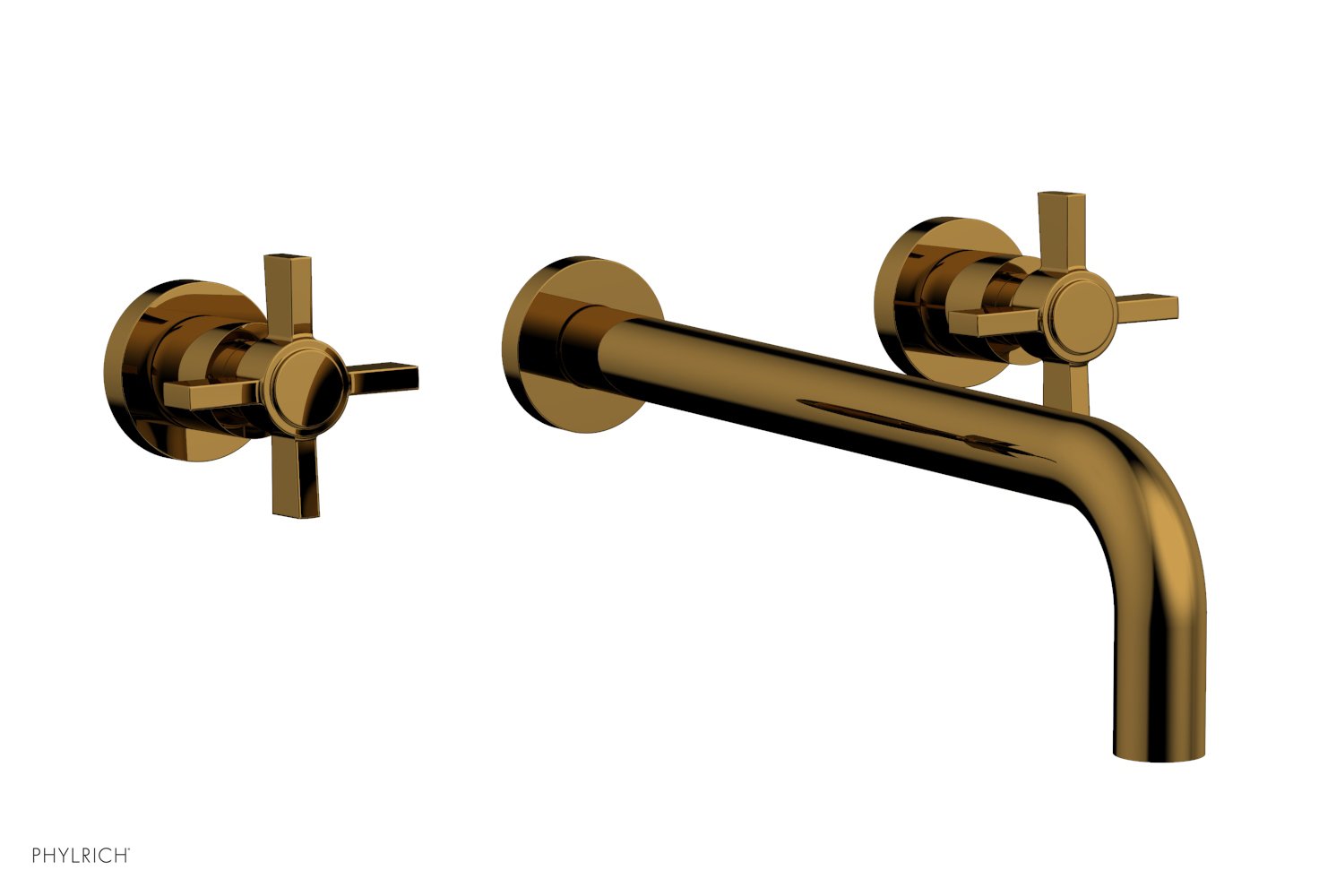 Premium Wall Lavatory Faucet Set - 12