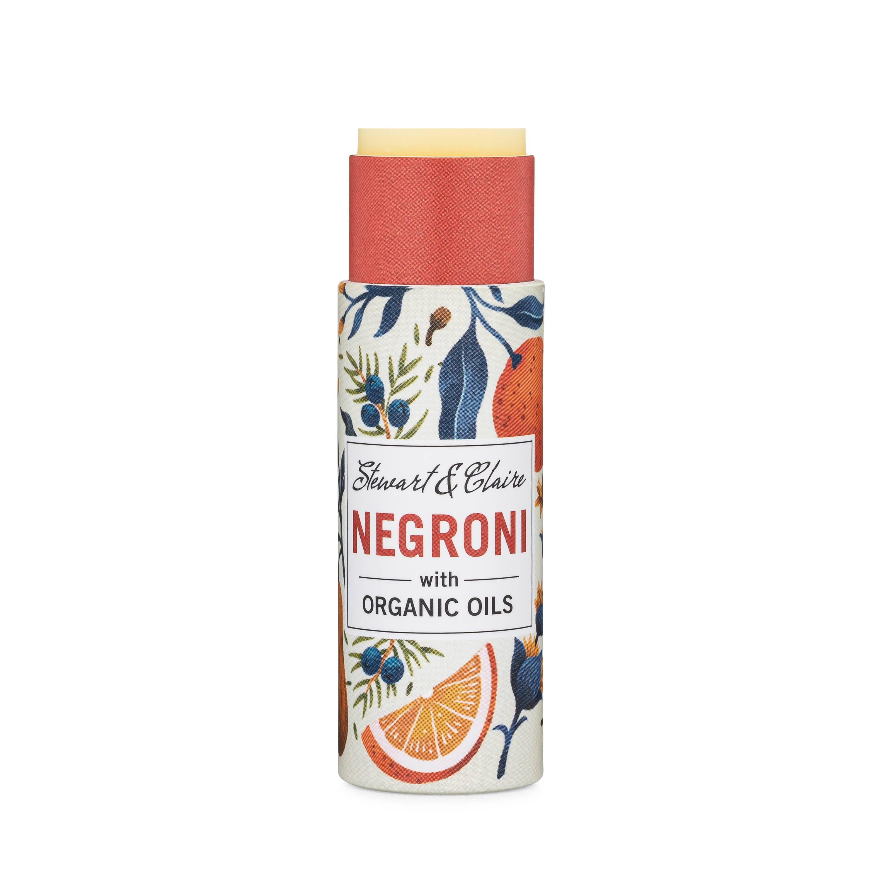 Negroni Flavored Lip Balm - Moisturizing & Long-Lasting Lip Care for Dry Lips | Perfect for Winter, Outdoor Activities & Daily Hydration