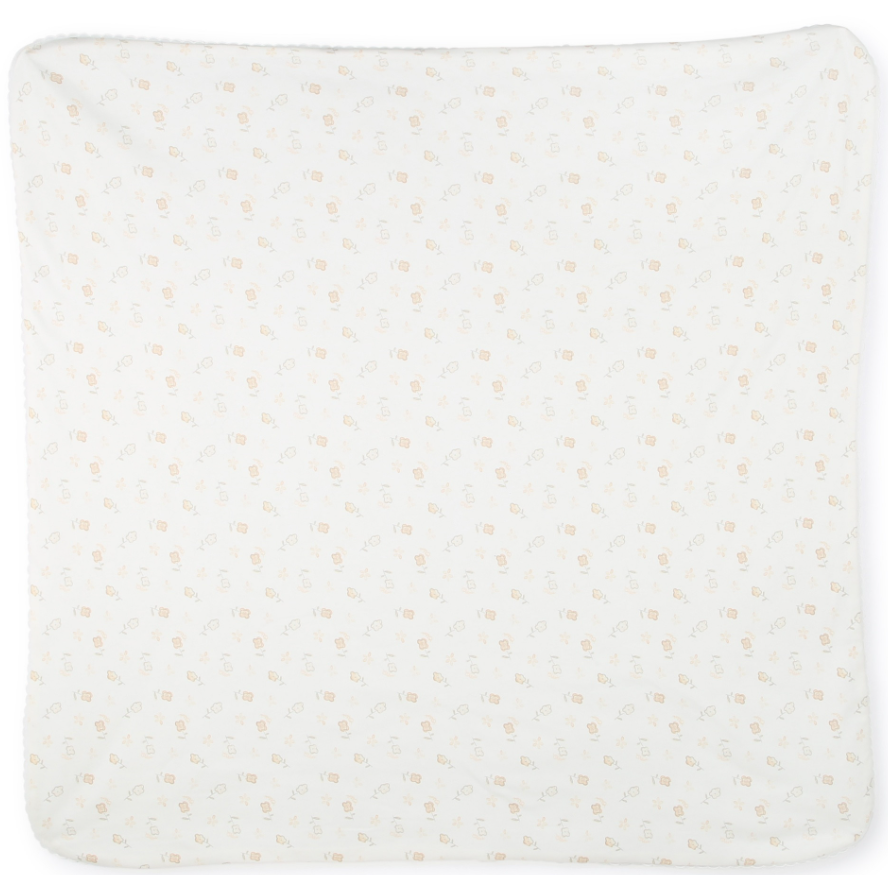 Chloe Baby Footie & Blanket Set for Newborn to 6 Months - Soft Cotton Pajamas & Swaddle Blanket for Cozy Sleep, Photo Shoots & Gift Giving