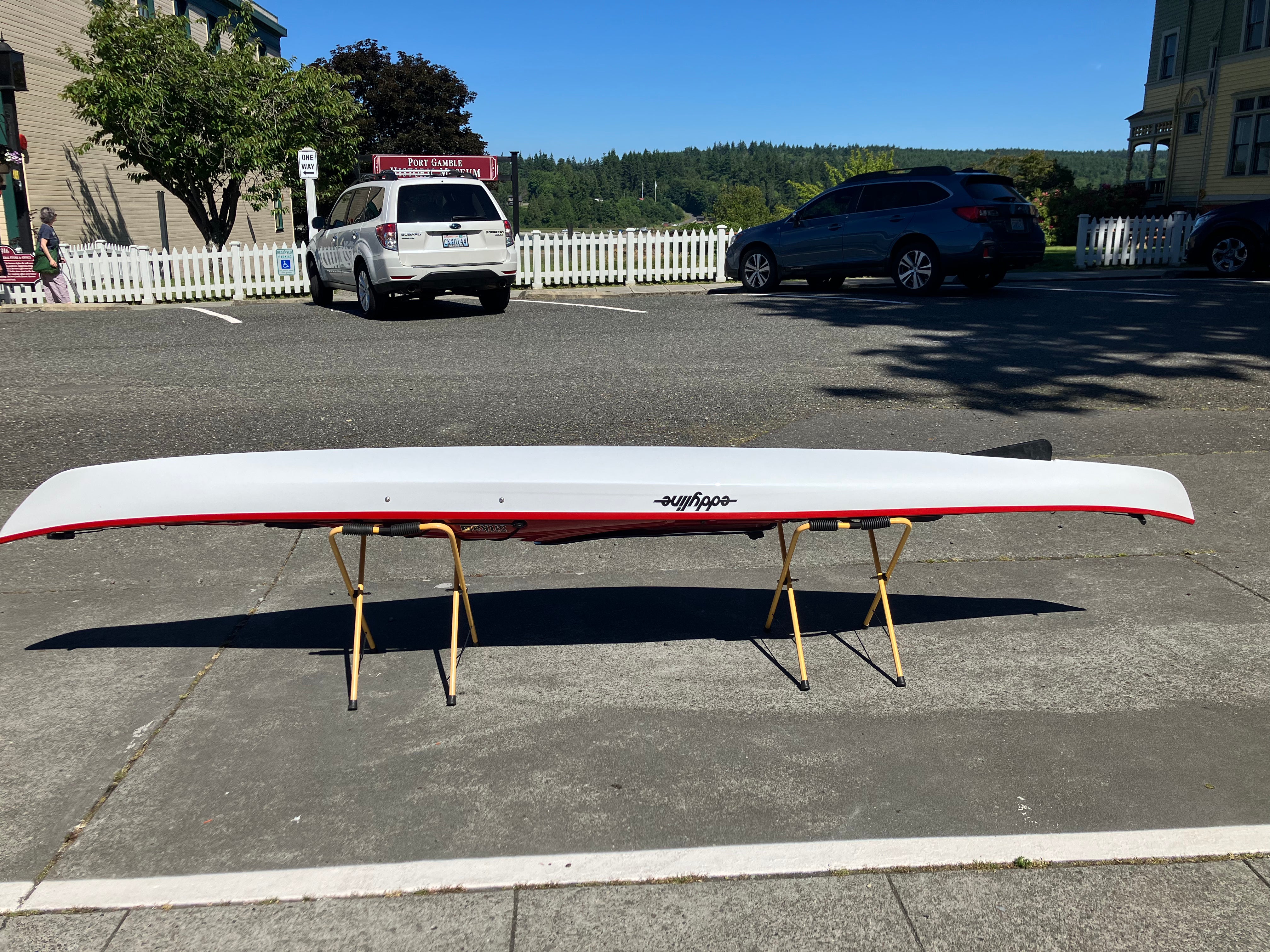 Used Eddyline Sitka ST Kayak (2021 Model) - Lightweight Touring Kayak for Lakes & Rivers | Perfect for Fishing, Camping & Outdoor Adventures