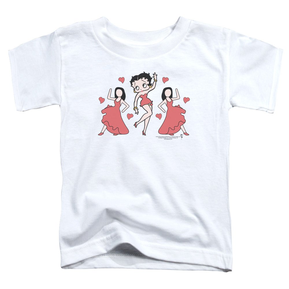 Betty Boop Toddler Dance T-Shirt - Cute Cartoon Graphic Tee for Girls | Perfect for Dance Class, Birthday Parties & Casual Wear