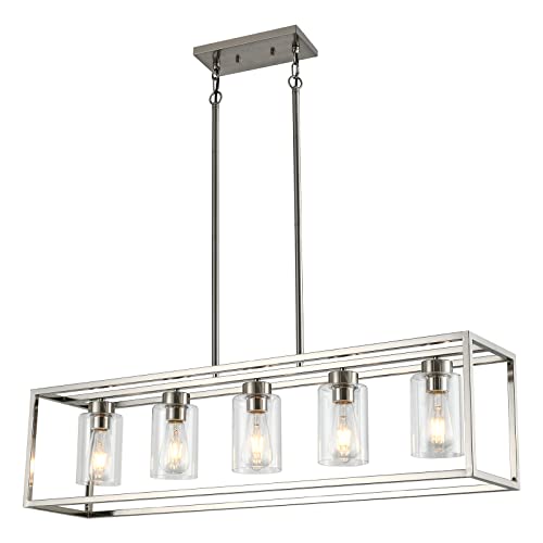Brushed Nickel 5 Light