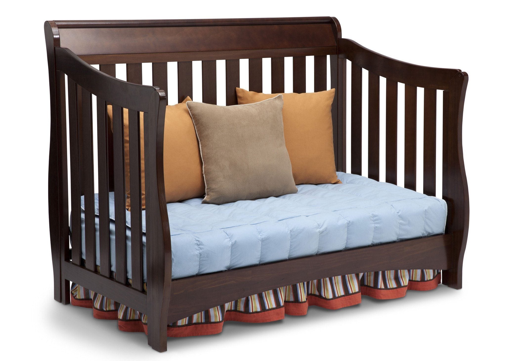 Birkdale 4-in-1 Convertible Baby Crib - Toddler Bed, Daybed & Full-Size Bed - Safe & Stylish Nursery Furniture for Boys & Girls - Perfect for Newborns to Teens