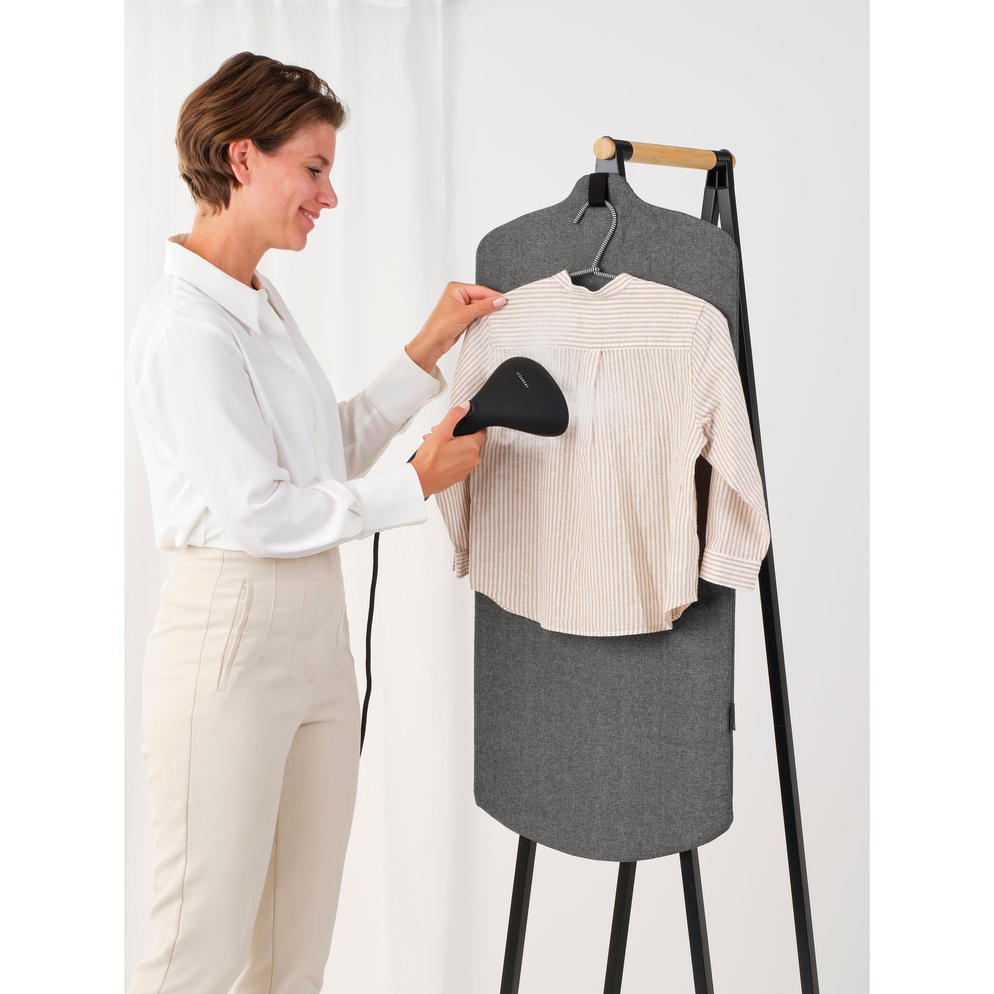 Linn Steam Board - Premium Wooden Ironing Board for Home & Travel | Compact, Lightweight & Foldable | Perfect for Clothes, Fabrics & DIY Projects