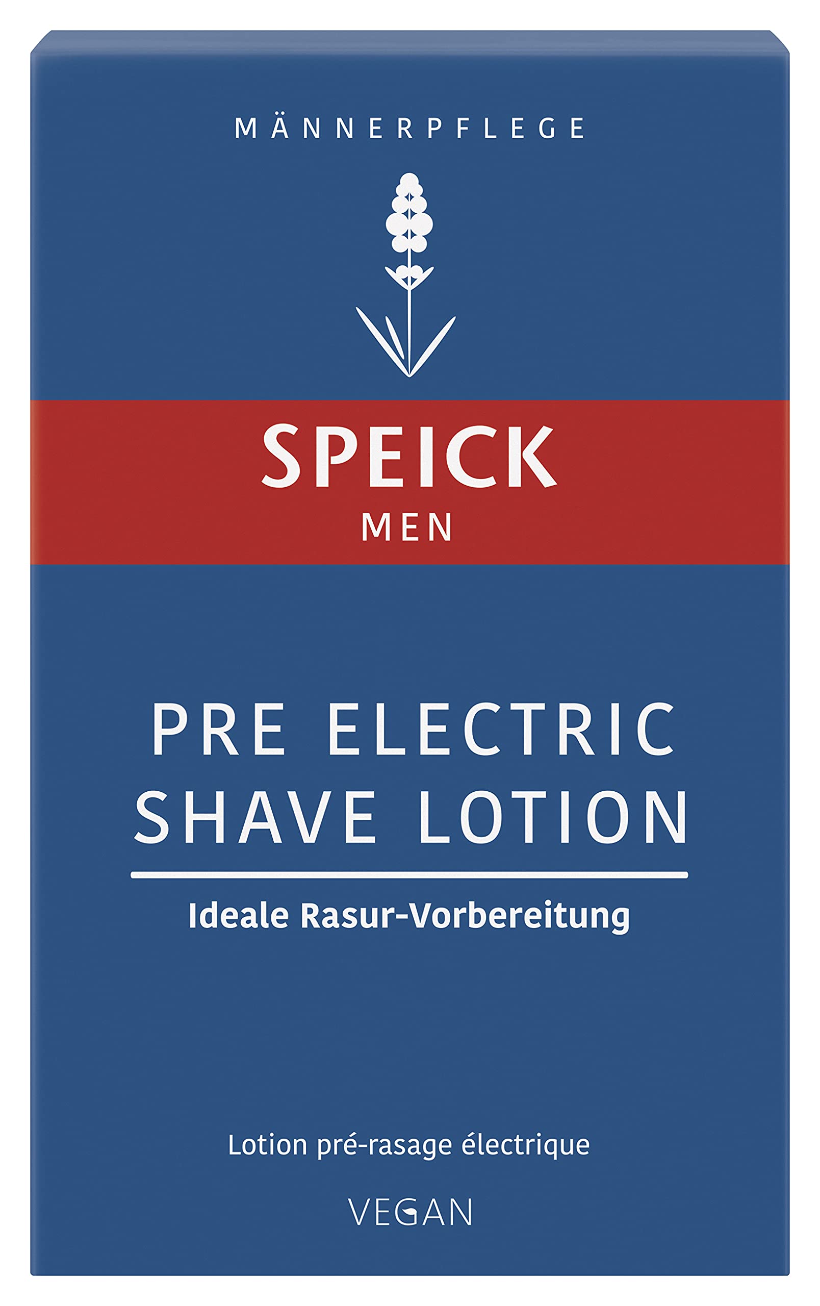 Speick Pre Electric Shave Lotion for Men - Soothing Pre-Shave Solution for Electric Razors | Reduces Irritation & Prepares Skin | Ideal for Daily Shaving Routine & Travel