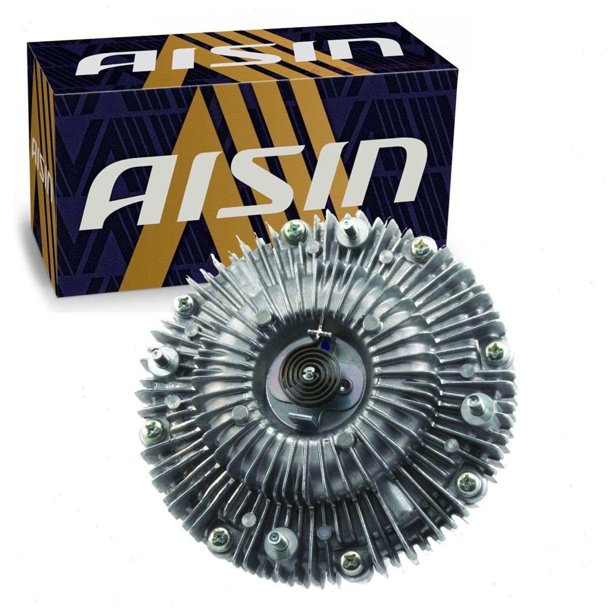 AISIN Engine Cooling Fan Clutch for Toyota Land Cruiser 4.0L 4.2L L6 (1979-1990) - Replacement Part for Improved Engine Cooling & Performance | Perfect for Off-Roading & Hot Climate Driving