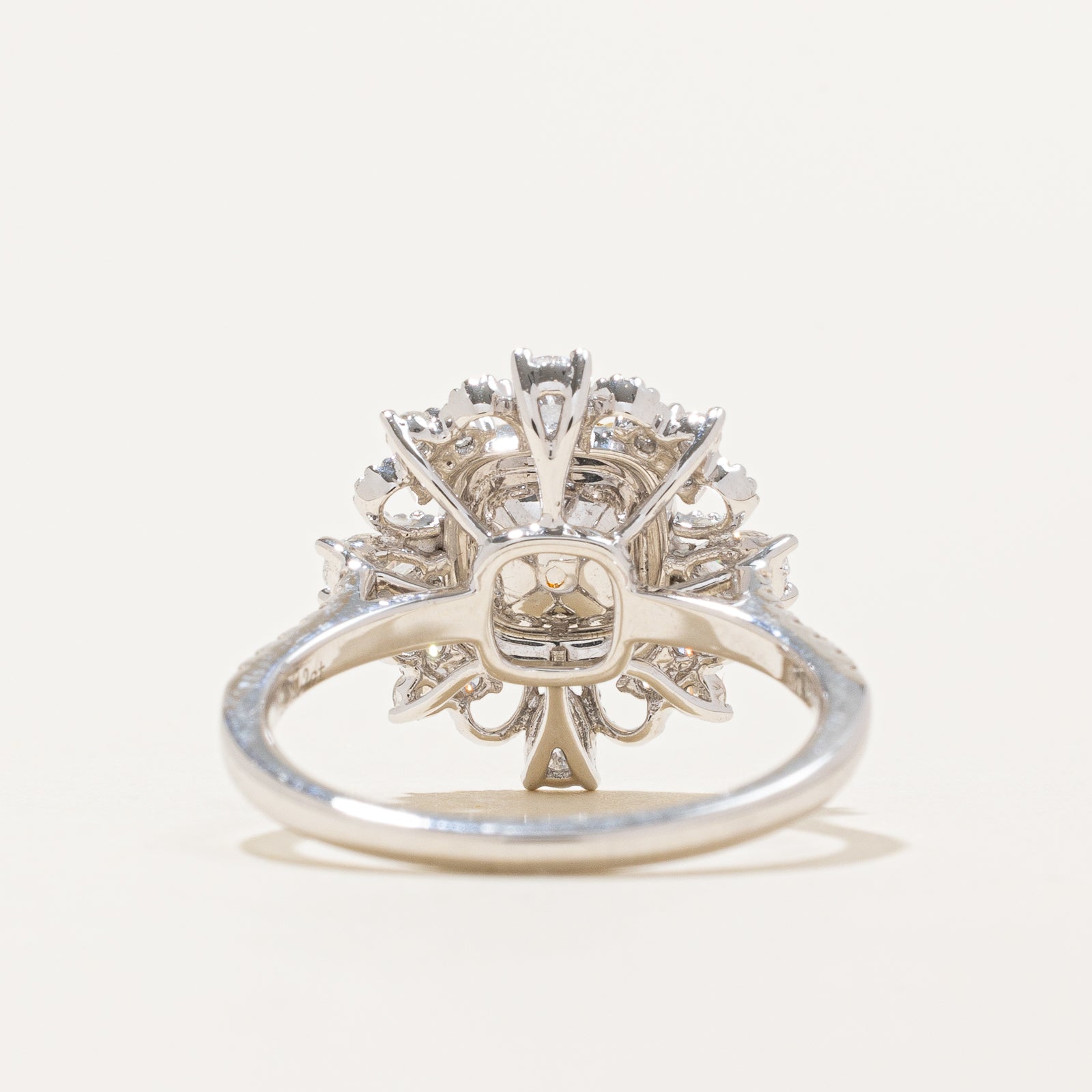 1.03ct Fancy Light Yellow Diamond Engagement Ring - 0.12ctw & 0.56ctw Side Stones | Size 6.25 | Perfect for Proposals, Anniversaries & Special Occasions