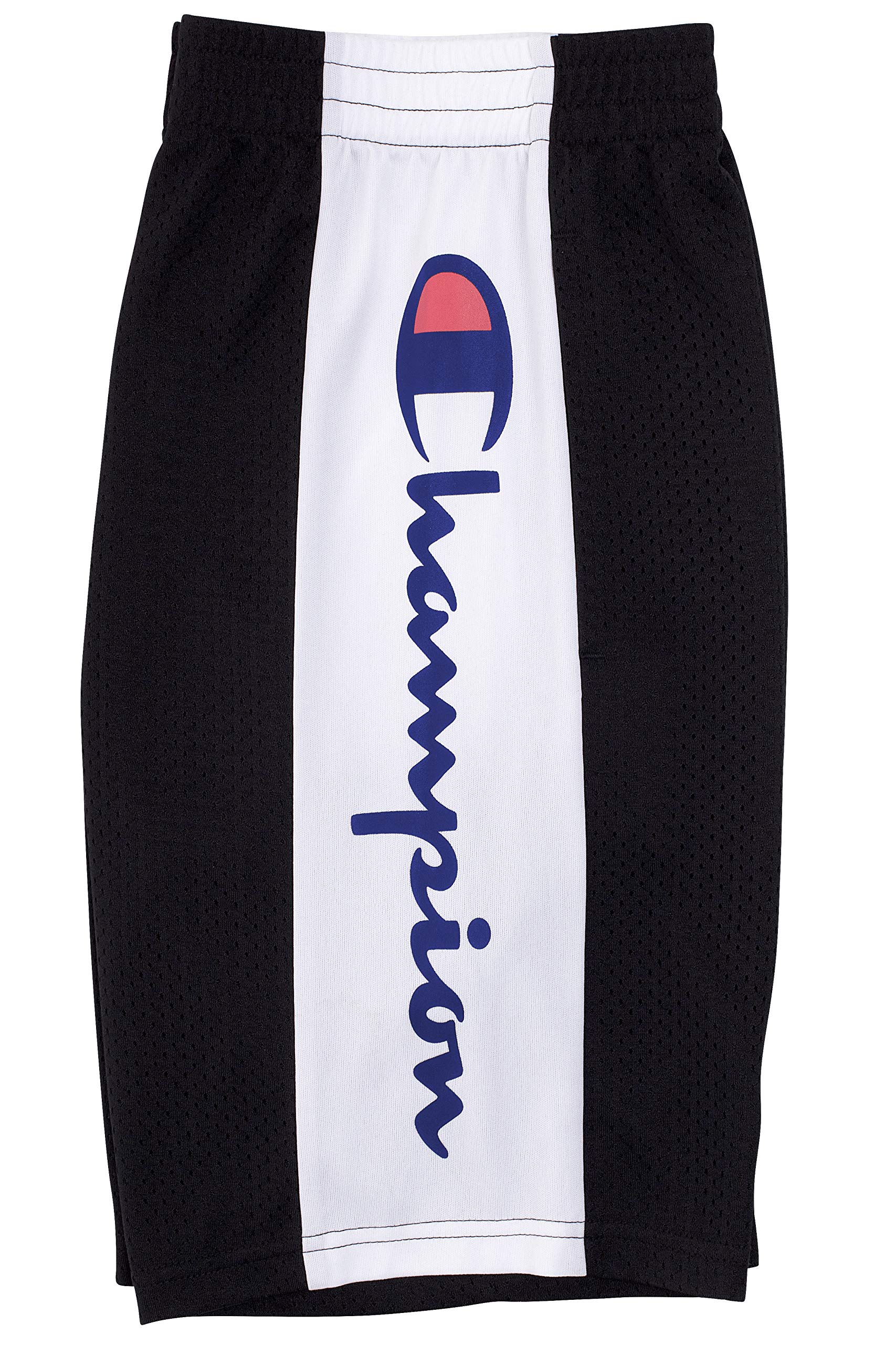 Champion Boys Heritage Script Mesh Shorts - Breathable Athletic Shorts for Kids, Comfortable Running & Basketball Shorts - Perfect for Sports, Gym & Casual Wear