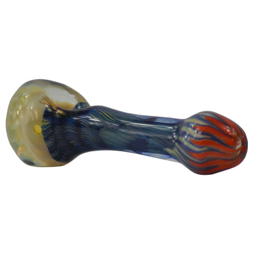 Honeycomb Glass Pipe for Smoking - Premium Inside Out Design for Smooth Hits - Perfect for Dry Herbs, Tobacco & Relaxation at Home or Travel